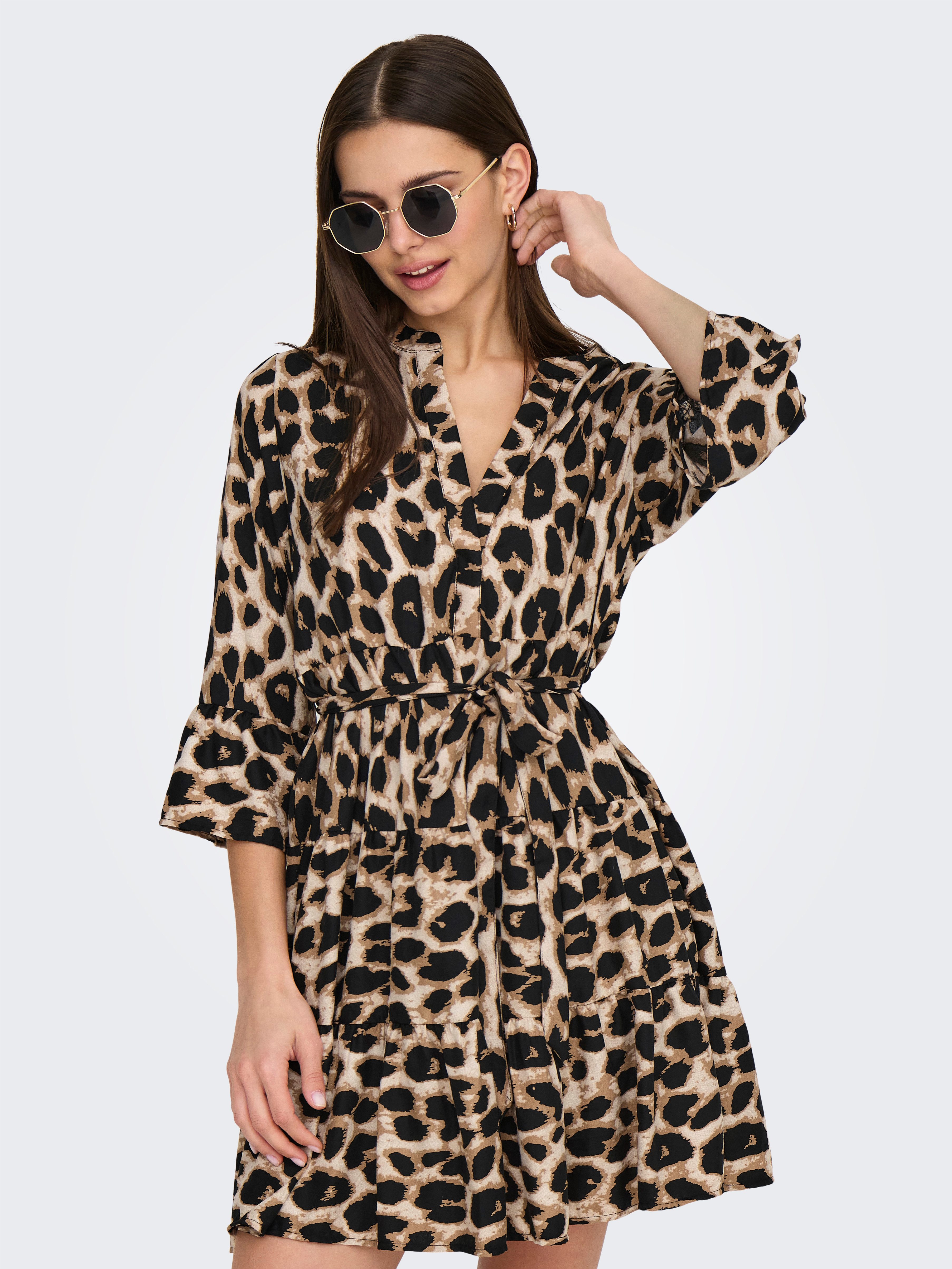 ONLY Tunikakleid ONLATHENA LIFE 3/4 SHORT DRESS WVN NOOS Sommerkleid günstig online kaufen