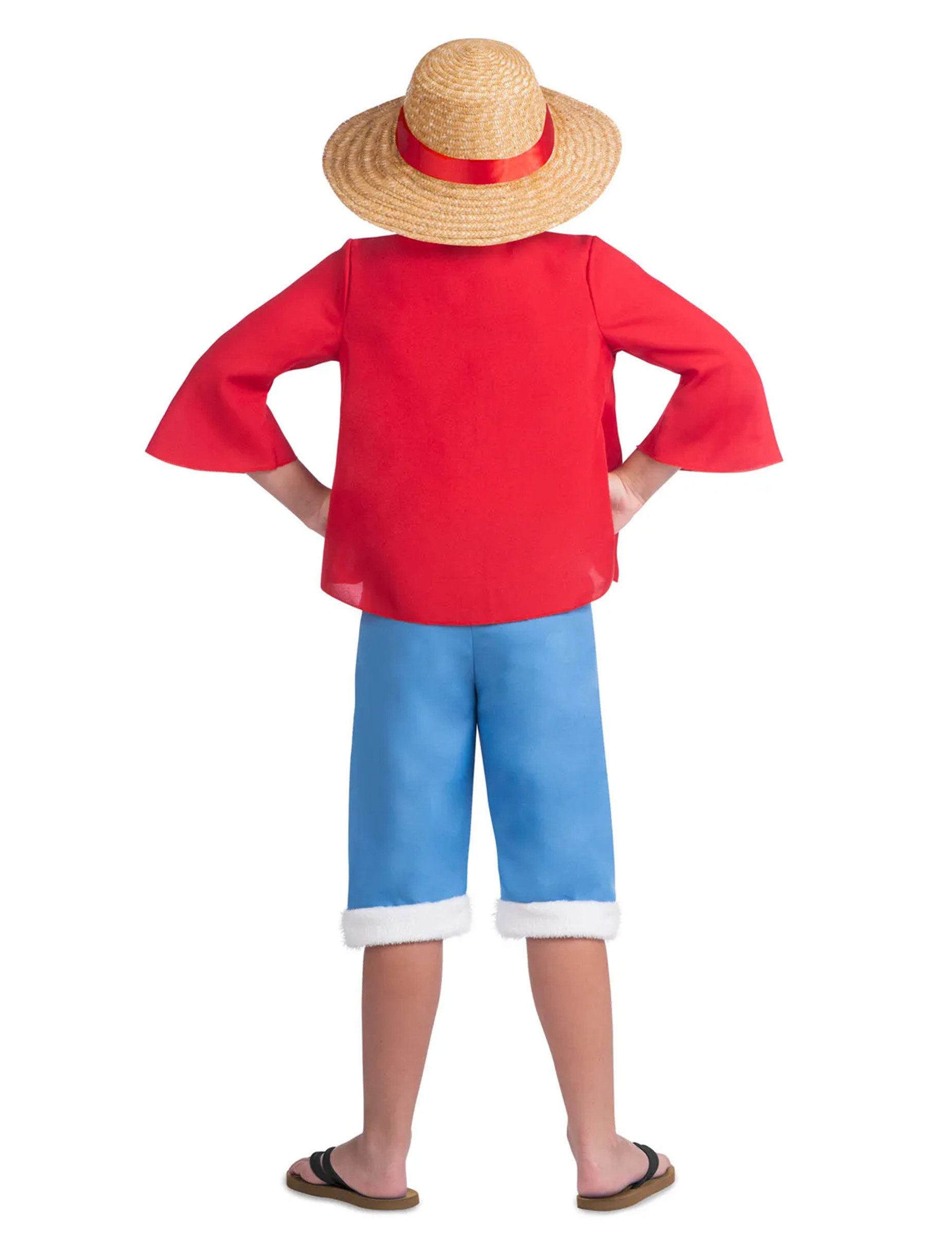 Viving Costumes Kostüm One Piece Luffy Kostüm Kinder Strohhutbengel