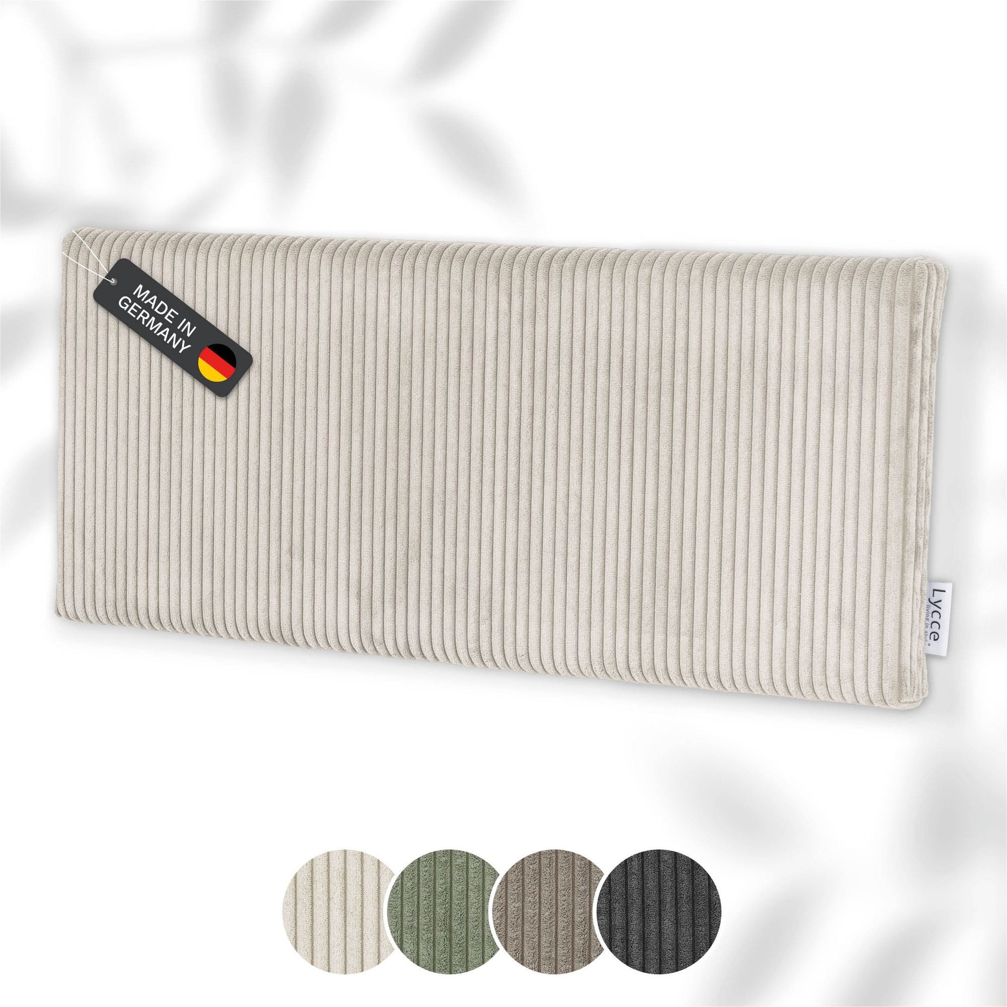 Lycce Kopfstütze Wandkissen Cord - Wandpolster günstig online kaufen