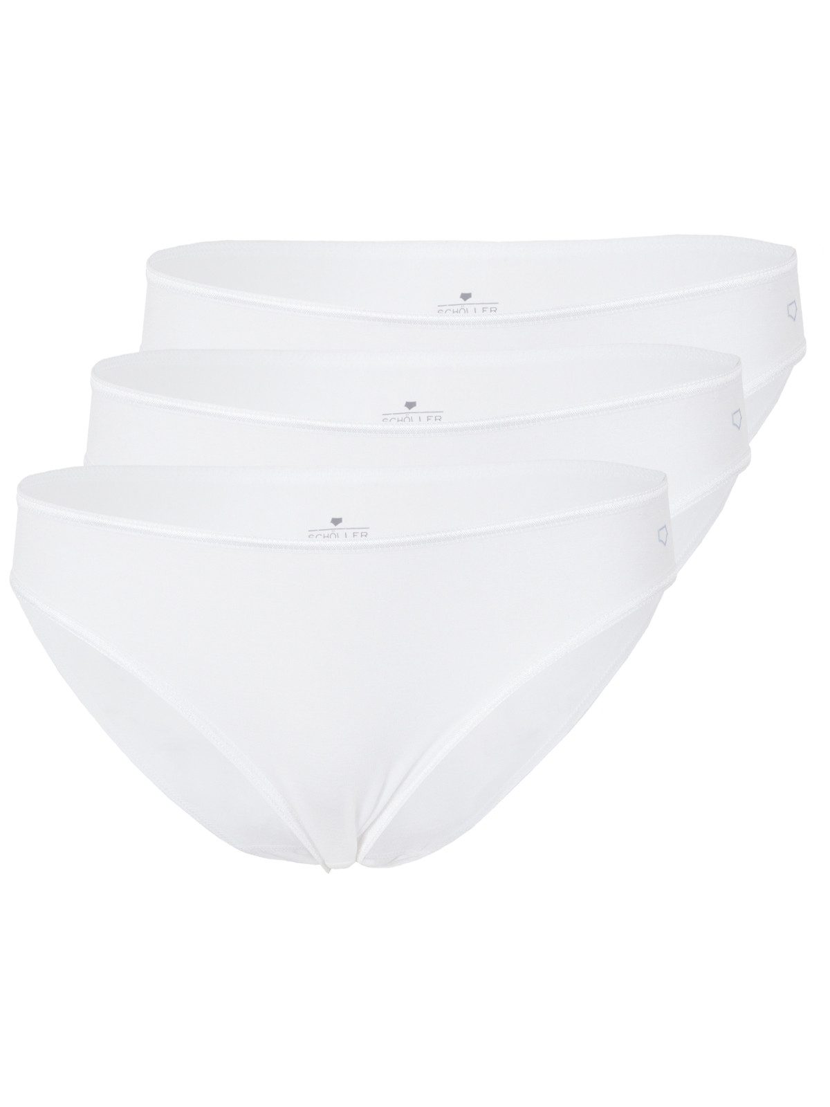 Bikinislip 3er Pack Damen Bikinislip Viskose