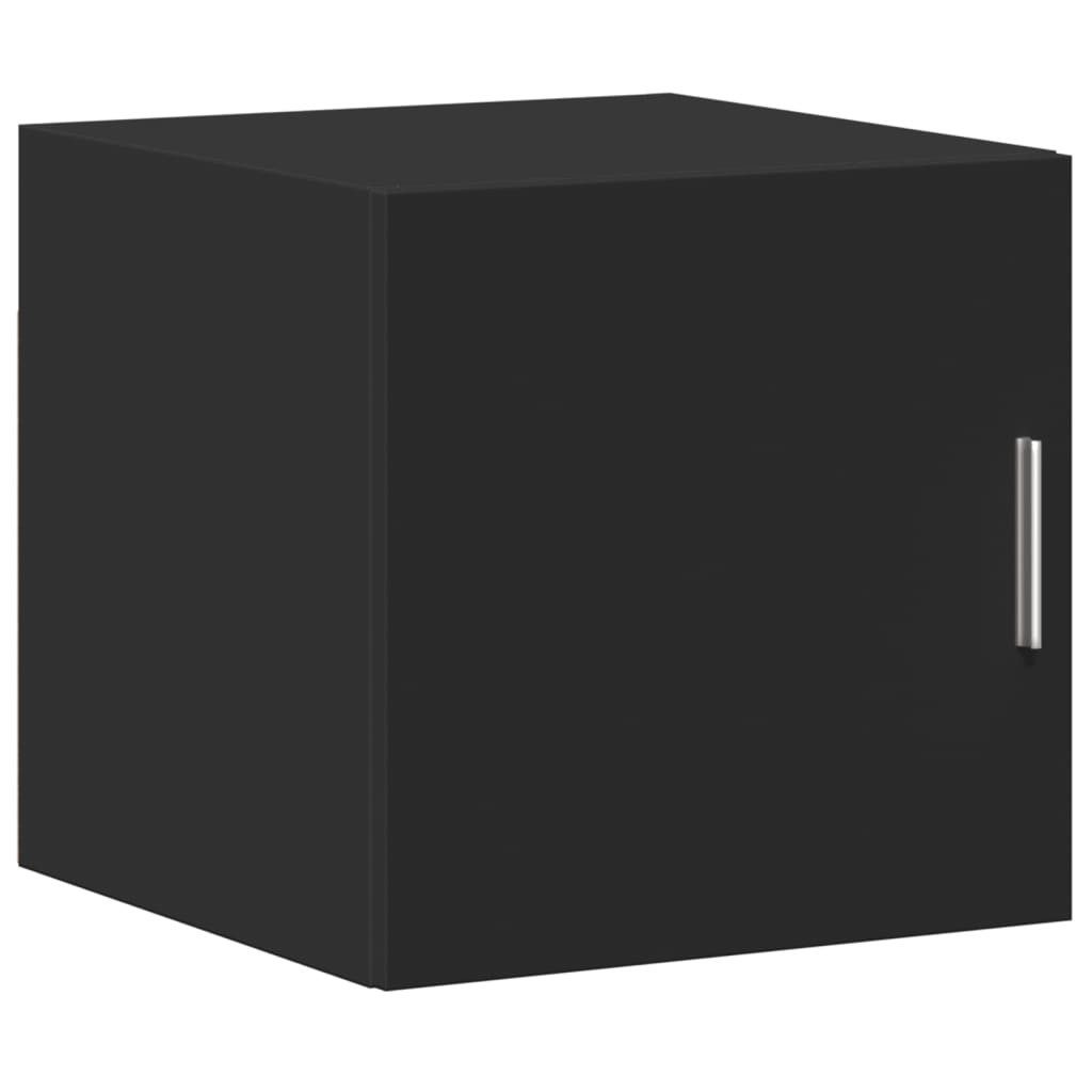 vidaXL Hängeschrank Wandschrank Schwarz 40x42,5x40 cm günstig online kaufen