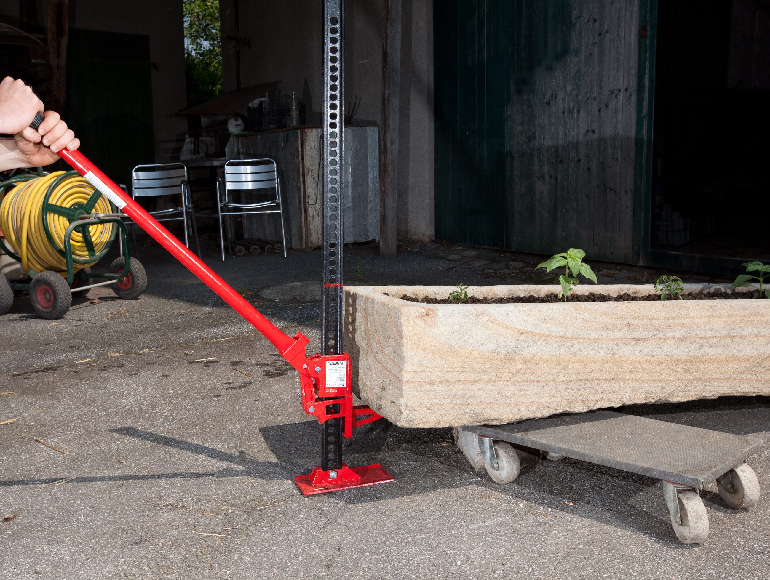 Westfalia Werkzeug Wagenheber Wagenheber "Farm Jack", 1-tlg.