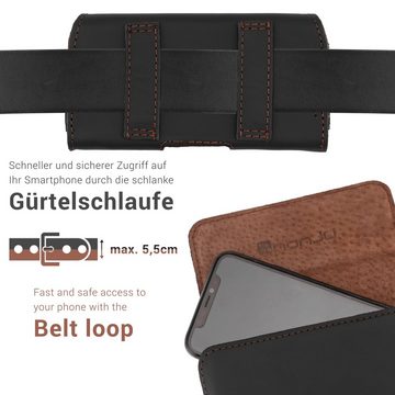 honju Handyhülle Horizon Gürteltasche 17,0 cm (6,7 Zoll), [Gürteltasche für Smartphones bis 150 x 70 x 11mm, Magnetverschluss]