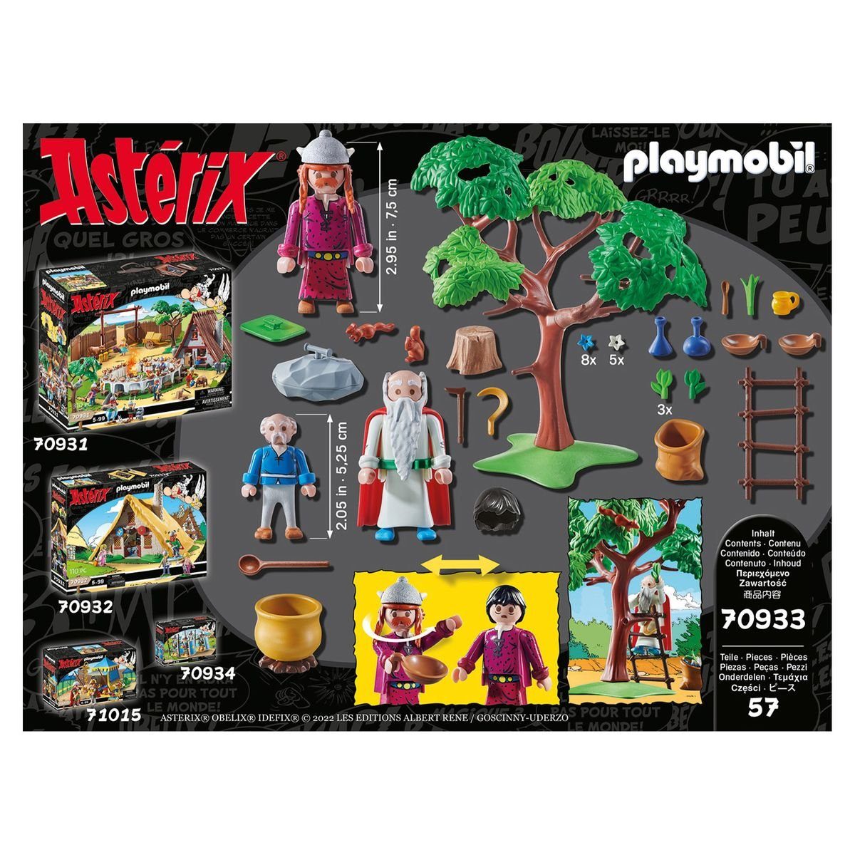 Playmobil® Spielwelt PLAYMOBIL® 70933 - Asterix - Miraculix mit Zaubertrank günstig online kaufen