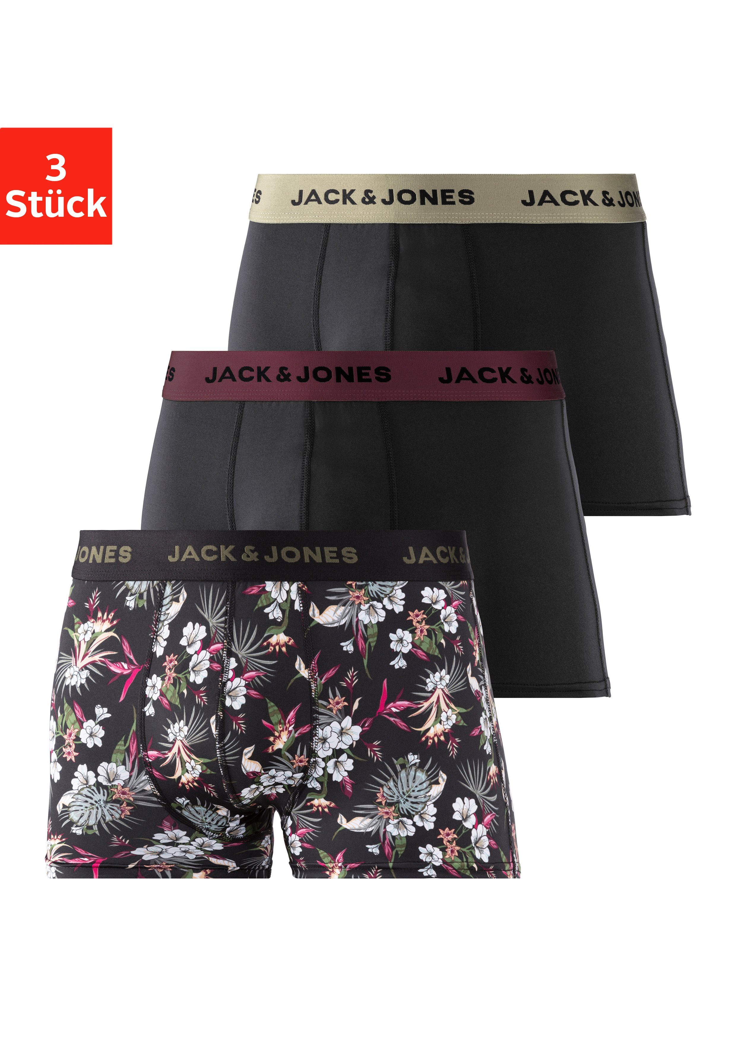 Jack & Jones Funktionsboxer (Packung, 3-St) aus Microfaser