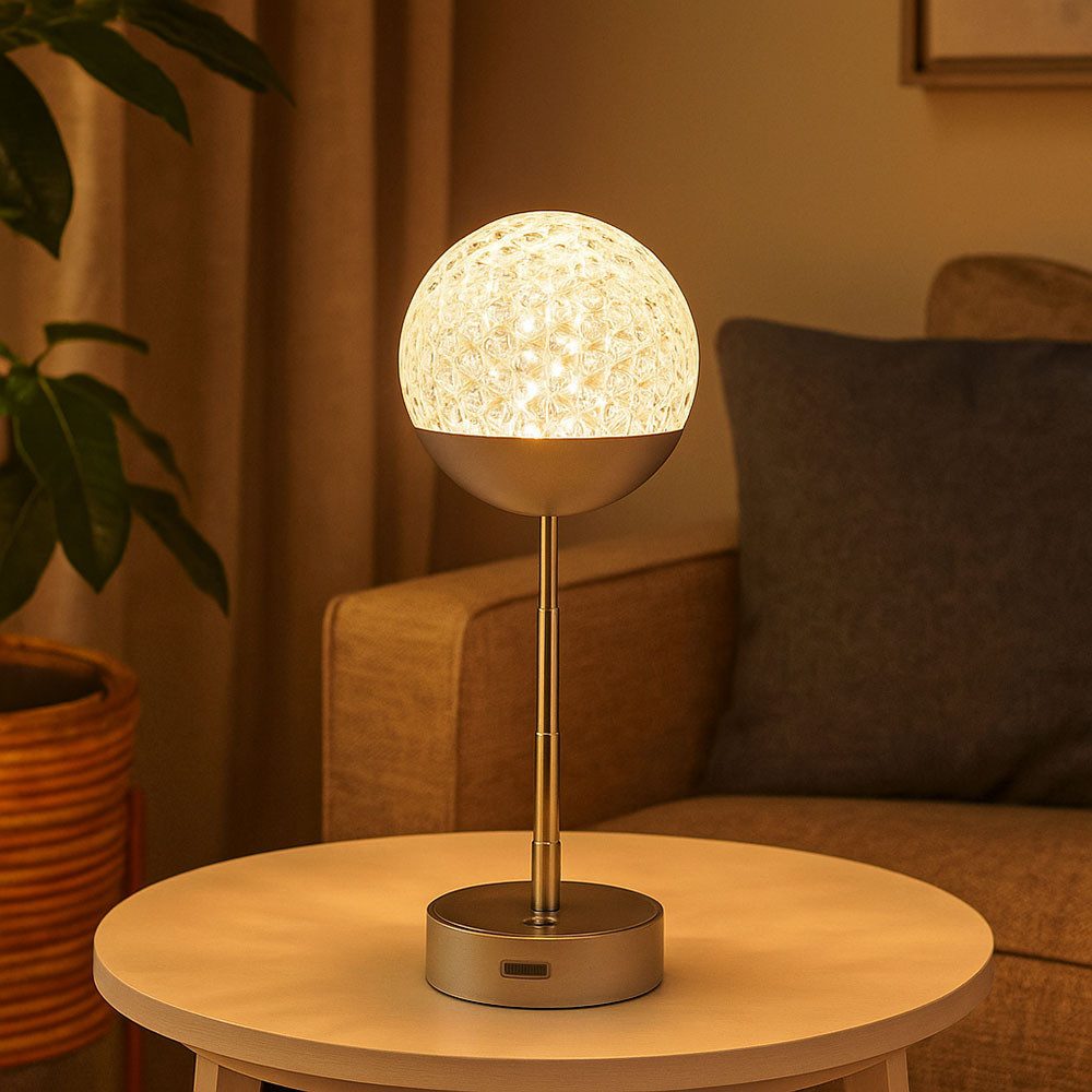 GLOBO LIGHTING LED Tischleuchte, Leuchtmittel inklusive, günstig online kaufen