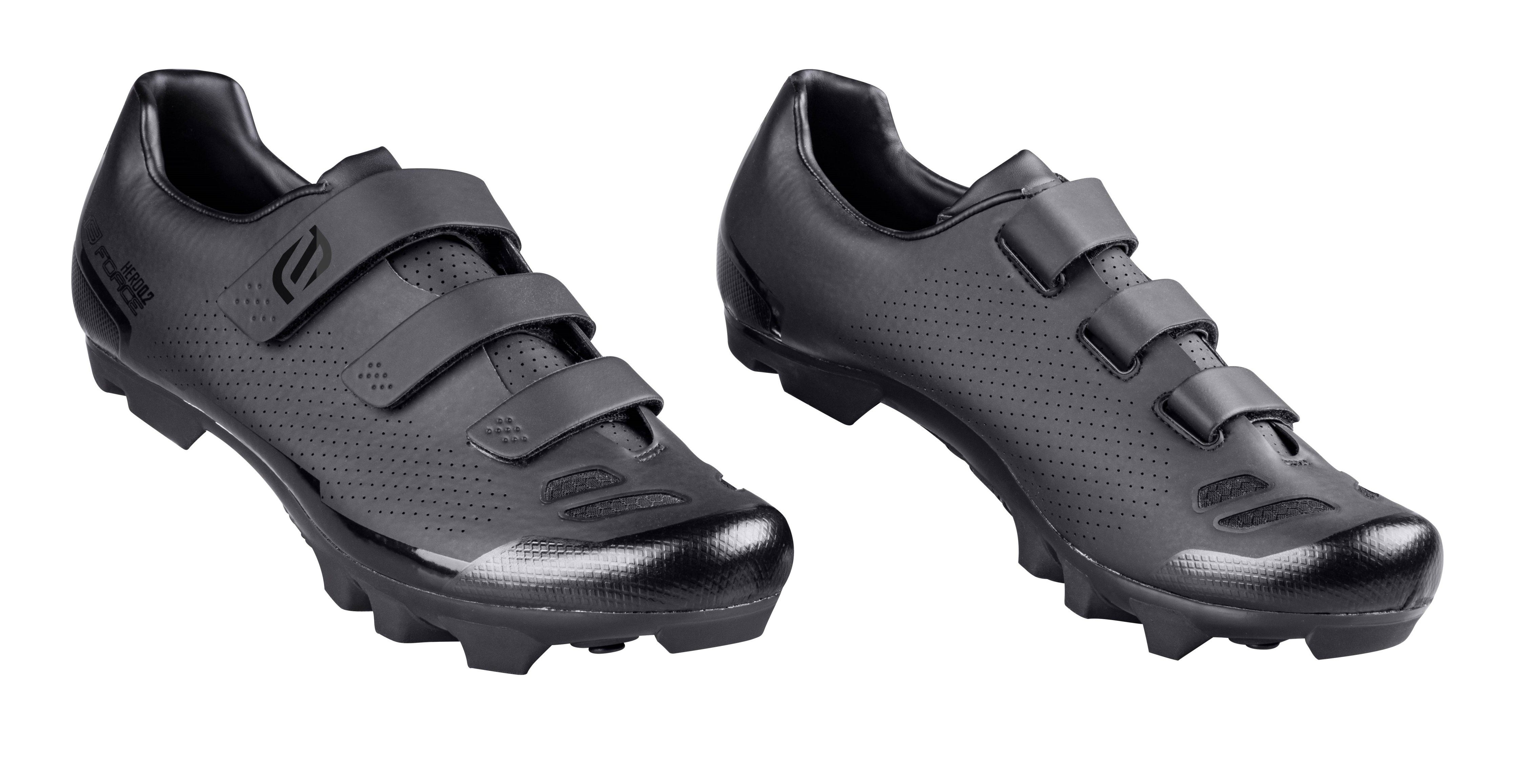 FORCE MTB Schuhe HERO 2 in Schwarz Fahrradschuh