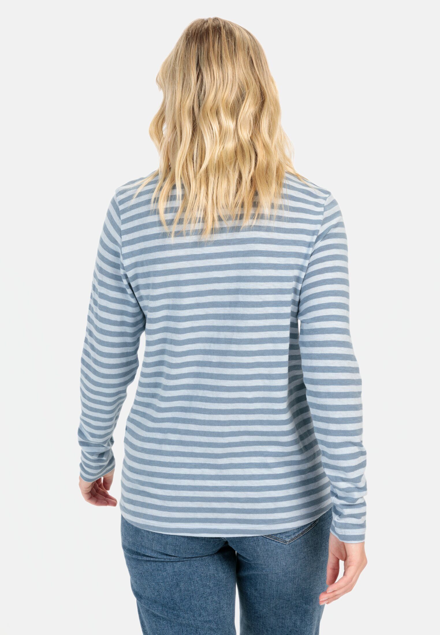 camel active Langarmshirt aus Organic Cotton günstig online kaufen