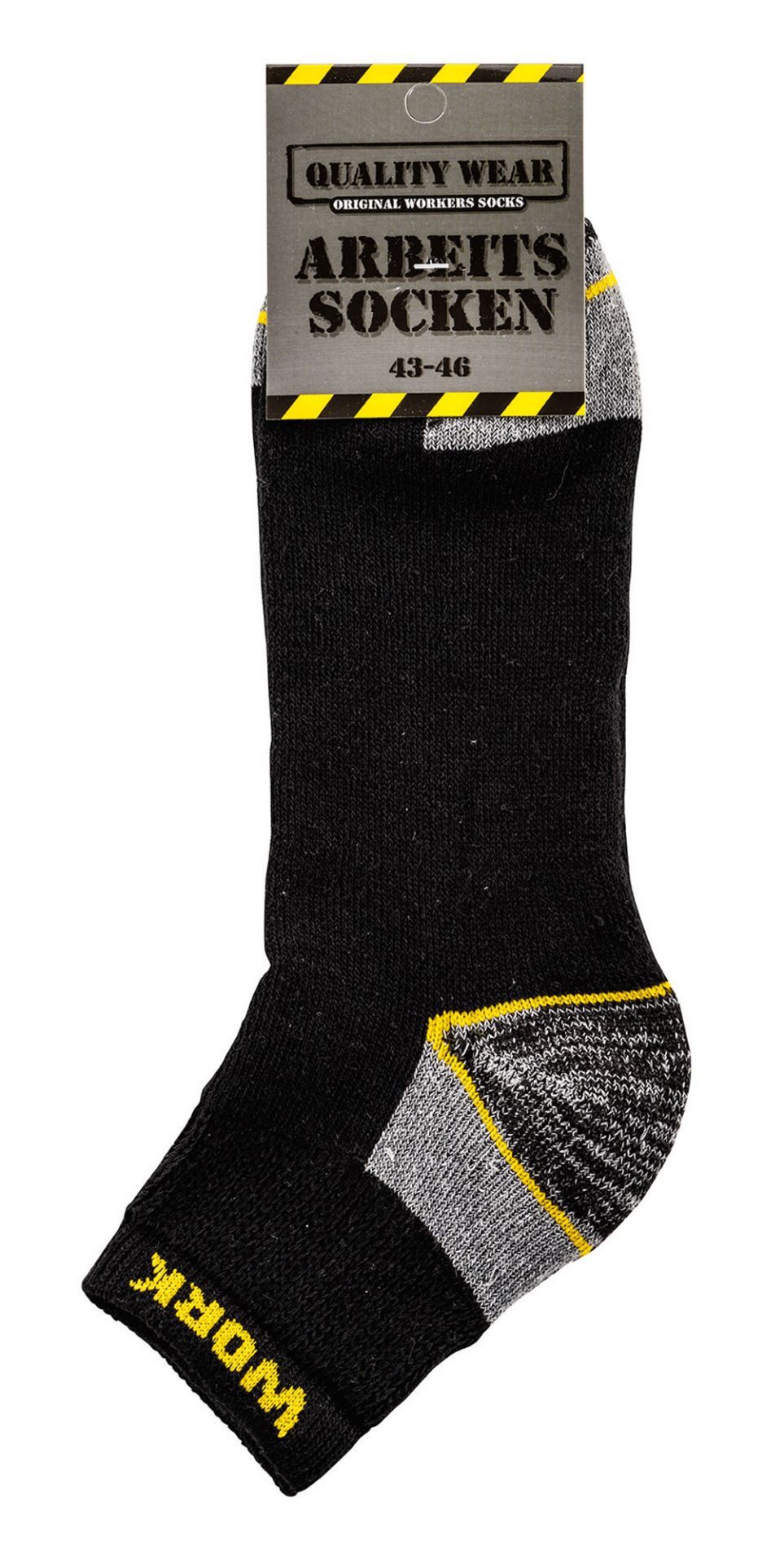 FussFreunde Arbeitssocken 9 Paar robuste Herren Arbeits-Work Socken Kurzsocken