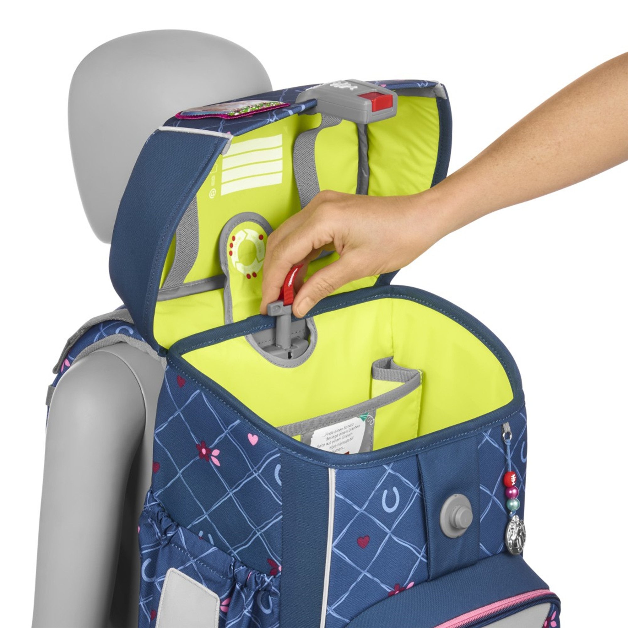 Step by Step Schulranzen GIANT, 5-teilig (5-teilig, 5-tlg)