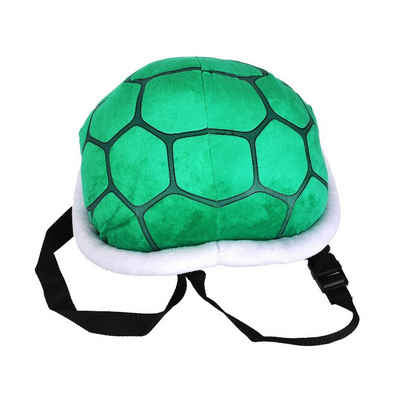GalaxyCat Kostüm Ninja Turtle Schildkrötenpanzer aus Plüsch für Kinder Kostüm I Schildk, Schildkrötenpanzer Kinder Rucksack