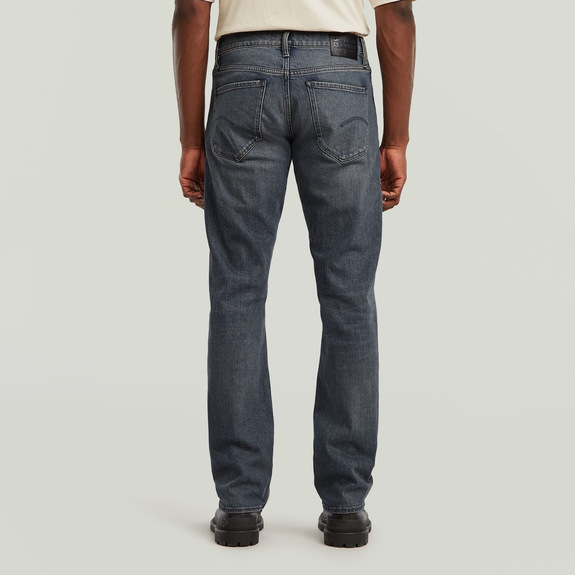 G-STAR Straight-Jeans Mosa Straight mit hellen Nähten – Bild 3 von 5