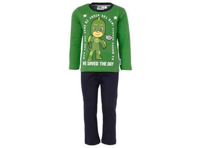 PJ Masks Pyjama PJ Masks Pyjamahelden Jungen Schlafanzug grün