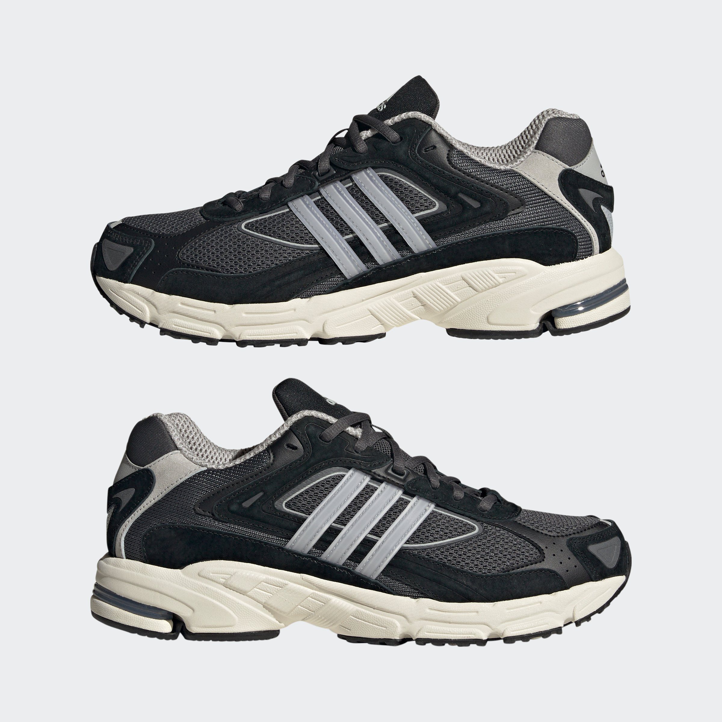 Core CL Grey Sneaker adidas Two Originals Black / RESPONSE / Six Grey
