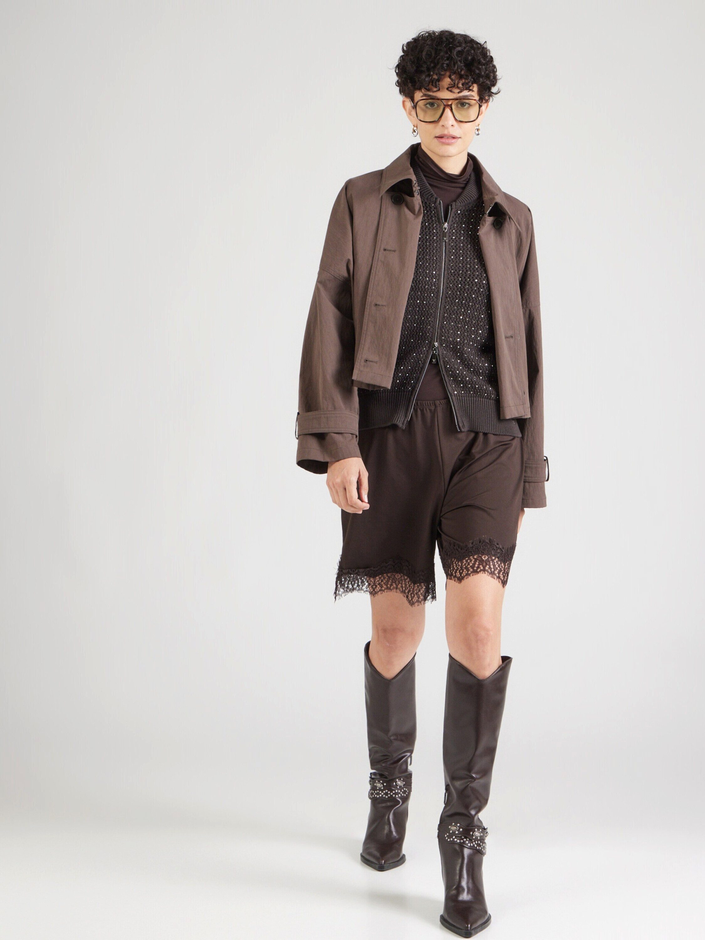 Monari Strickjacke (1-tlg) Ziersteine