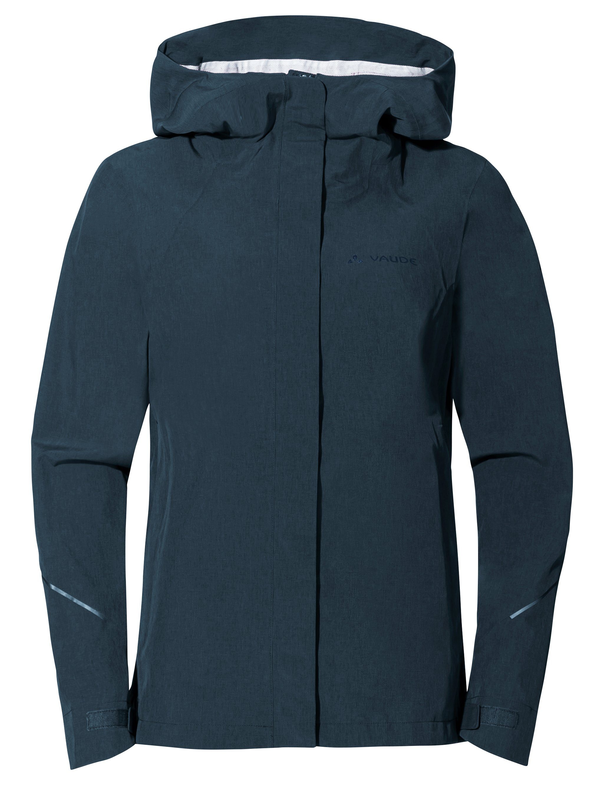 kompensiert sea Klimaneutral VAUDE Outdoorjacke dark V Women's Yaras Jacket (1-St)