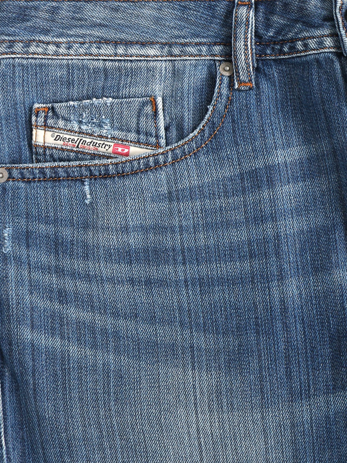 Diesel Tapered-fit-Jeans Regular Fit - BUSTER X R9I9X - Länge:32 Leichtgewicht Denim ohne Stretch