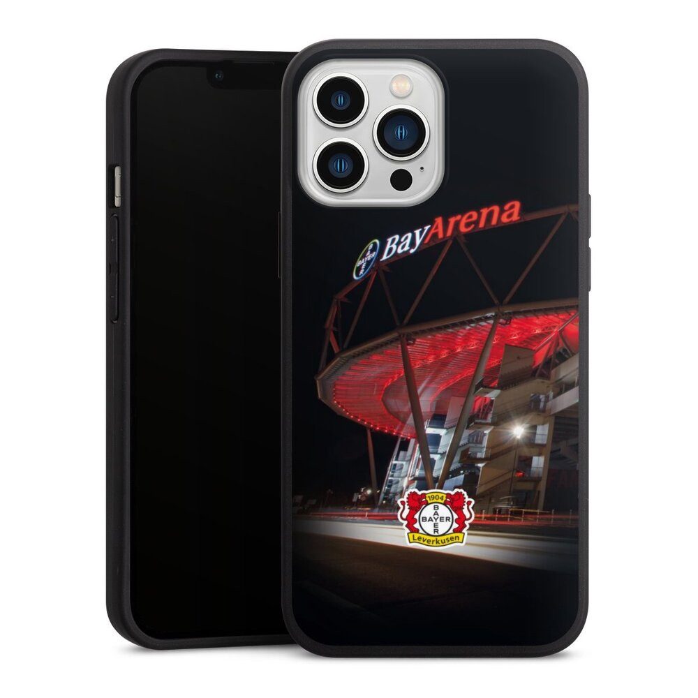 DeinDesign Handyhülle Bayer 04 Leverkusen Stadion Offizielles Lizenzprodukt, Apple iPhone 13 Pro Max Silikon Hülle Premium Case Handy Schutzhülle