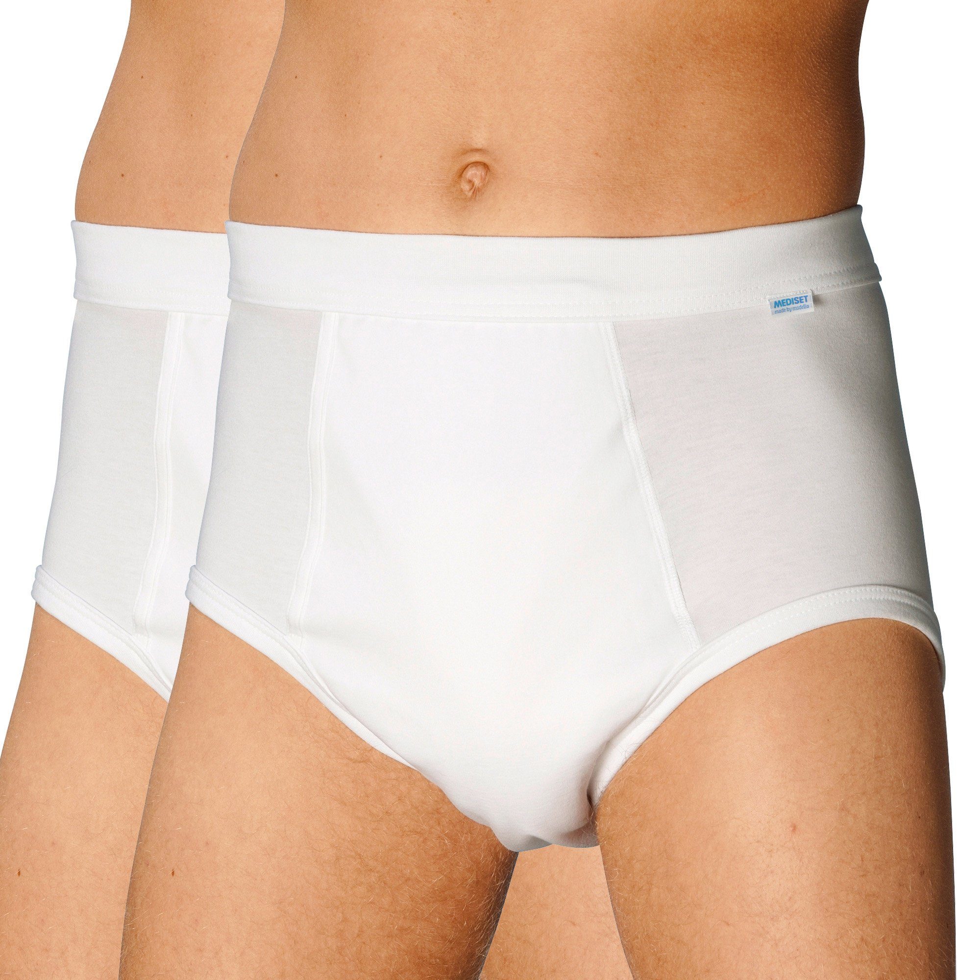 Mediset Slip Herren Hygiene-Slip 2er-Pack (2-St) Uni