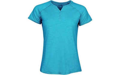 High Colorado Kurzarmshirt BEA-L, Ladies Henley Shirt,türkis