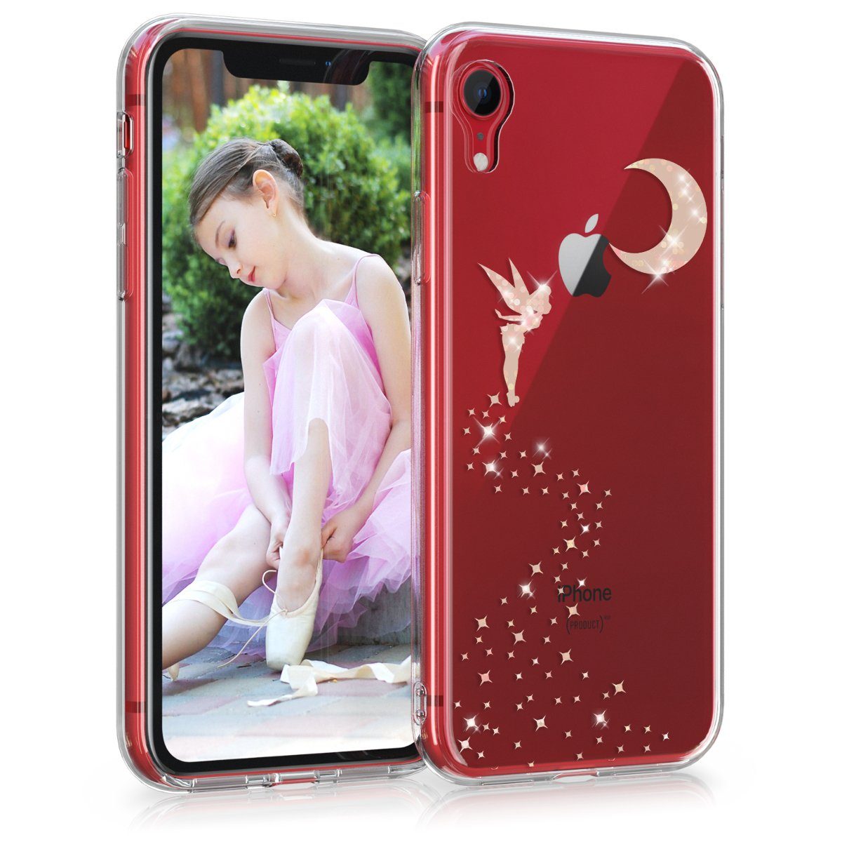 kwmobile Handyhülle Hülle für Apple iPhone XR, Handyhülle Silikon Case - Schutzhülle Handycase