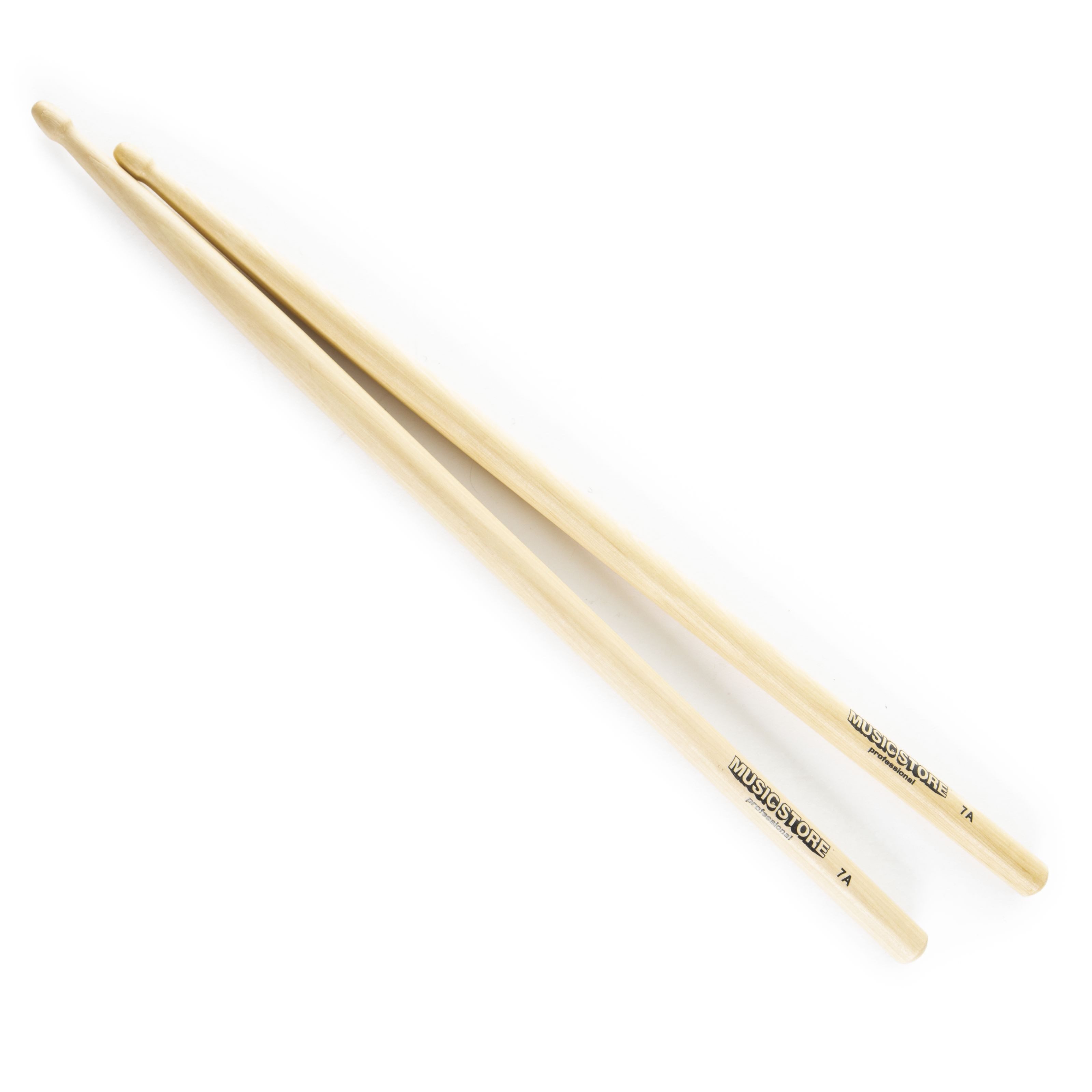 FAME Drumsticks (7A Drumstick Set 5 Hornbeam Wood Tip Drumsticks Nylon StickBag, Sticks, Beater und Mallets, Stick Packs), 7A Drumstick Set, Hornbeam Wood Tip Drumsticks, Nylon StickBag