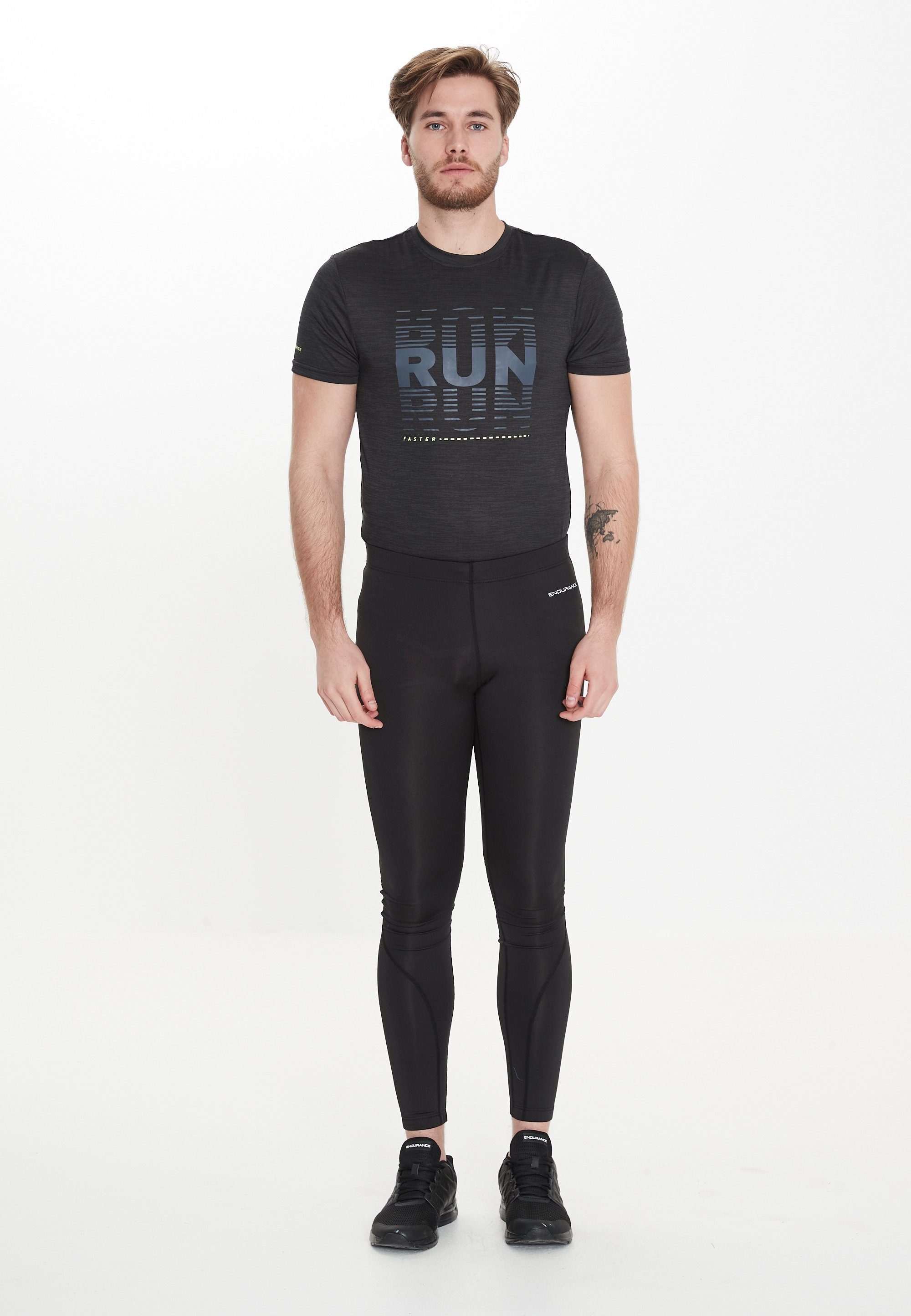 ENDURANCE Lauftights "Malaga" mit reflektierenden Elementen günstig online kaufen