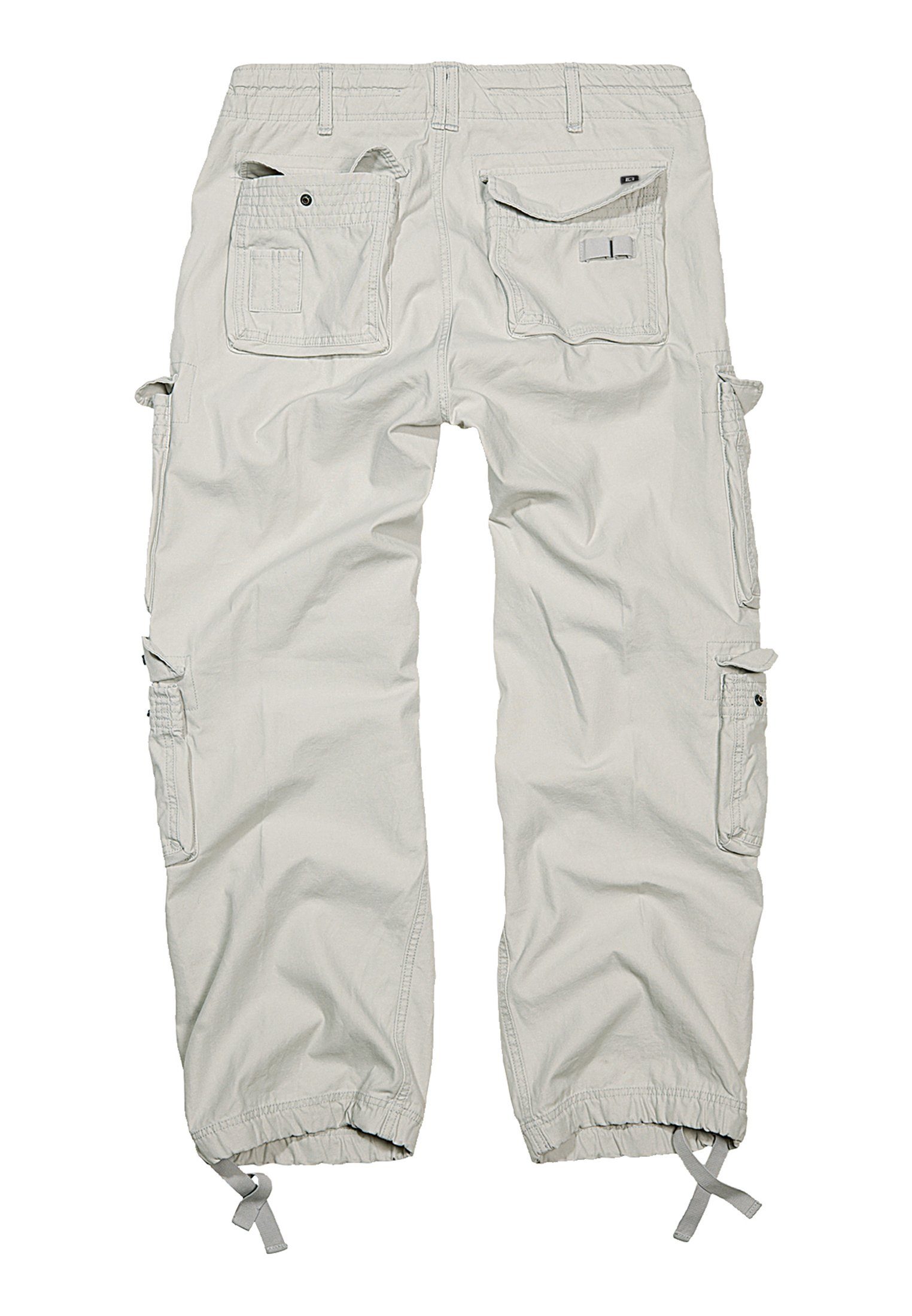 Pants (1-tlg) Brandit Herren Cargohose Vintage white Cargo