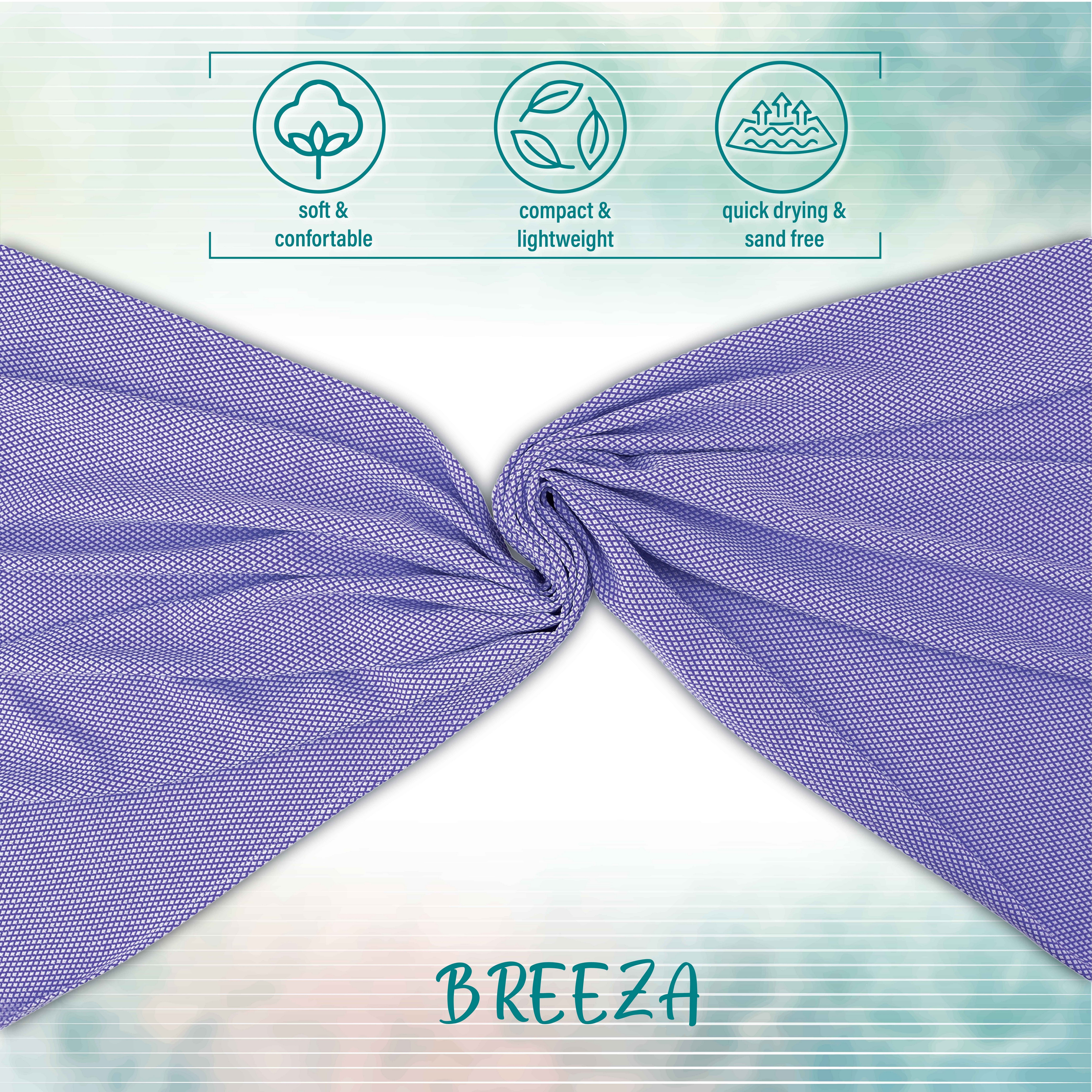 Turquoise Home Strandtuch Breeza XXL Strandtucher günstig online kaufen