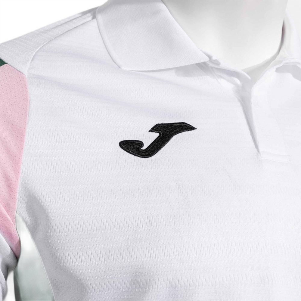Joma Poloshirt Corta Montreal weiss/grün Herren