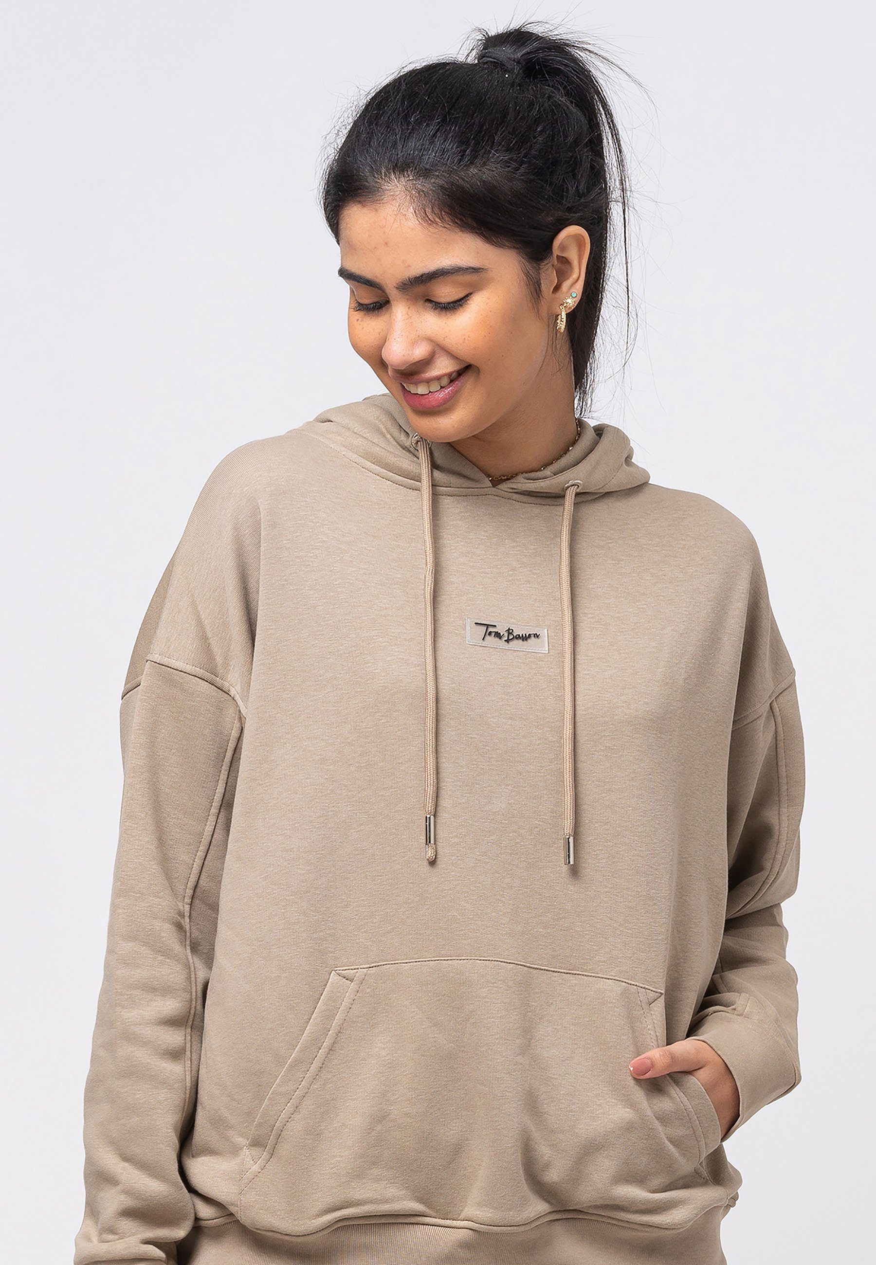 Tom Barron Freizeitanzug WOMEN OVERSIZE FIT SWEATSHIRT AND SHORT SETS