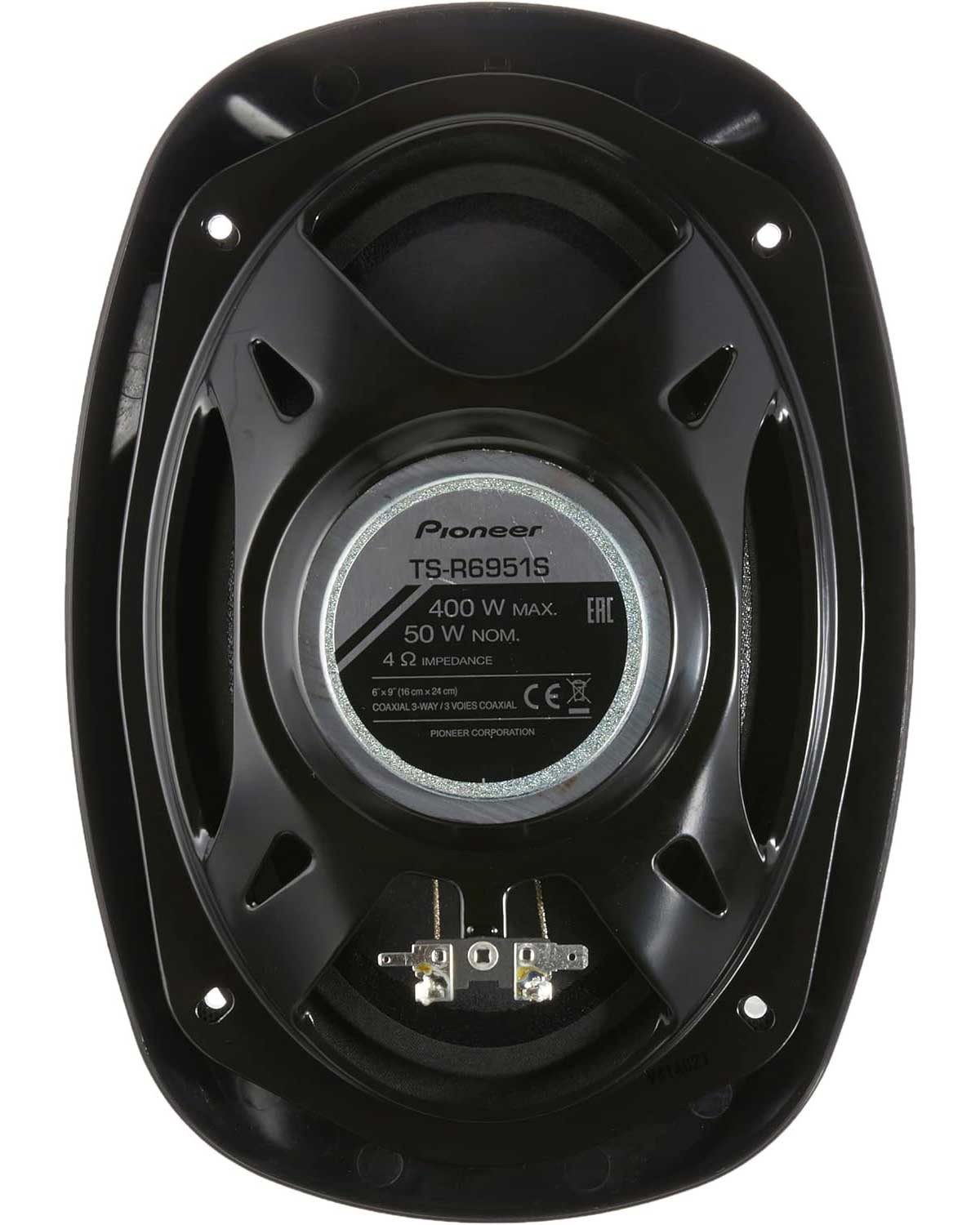 Pioneer TS-R6951S, 15x23cm (6x9 Zoll) 3-Wege-Lautsprecher mit 400 Watt Auto-Lautsprecher (50 W)