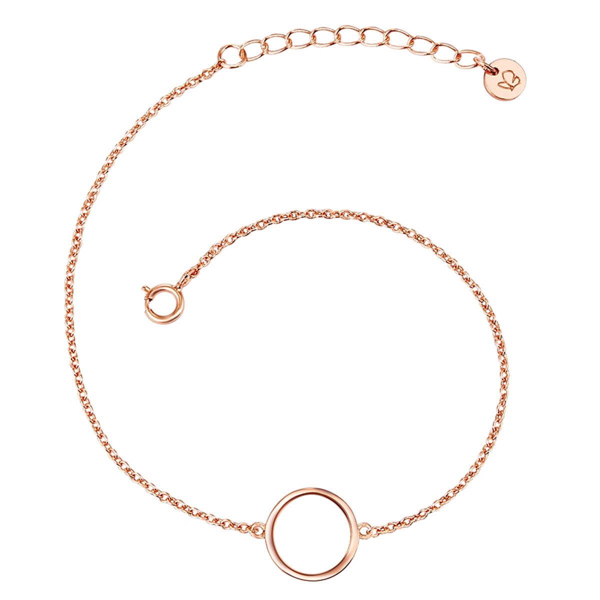 Glanzstücke München Gliederarmband A1333 (1-tlg), aus Sterling Silber
