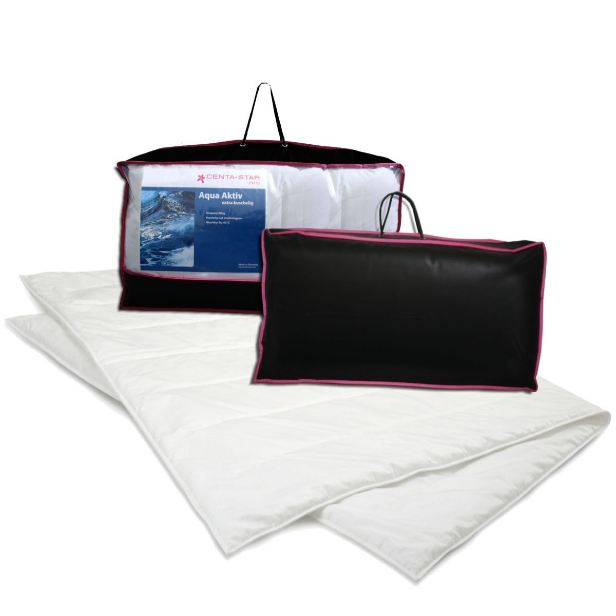 Centa-Star Kunstfaserbettdecke Aqua Aktiv Duo Bett Winterdecke 2. Wahl bis günstig online kaufen