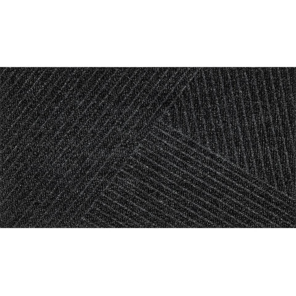 Fußmatte Stripes, wash+dry by Kleen-Tex, rechteckig, Höhe: 8 mm,  Schmutzfangmatte, dezentes Streifen Design, waschbar, bei