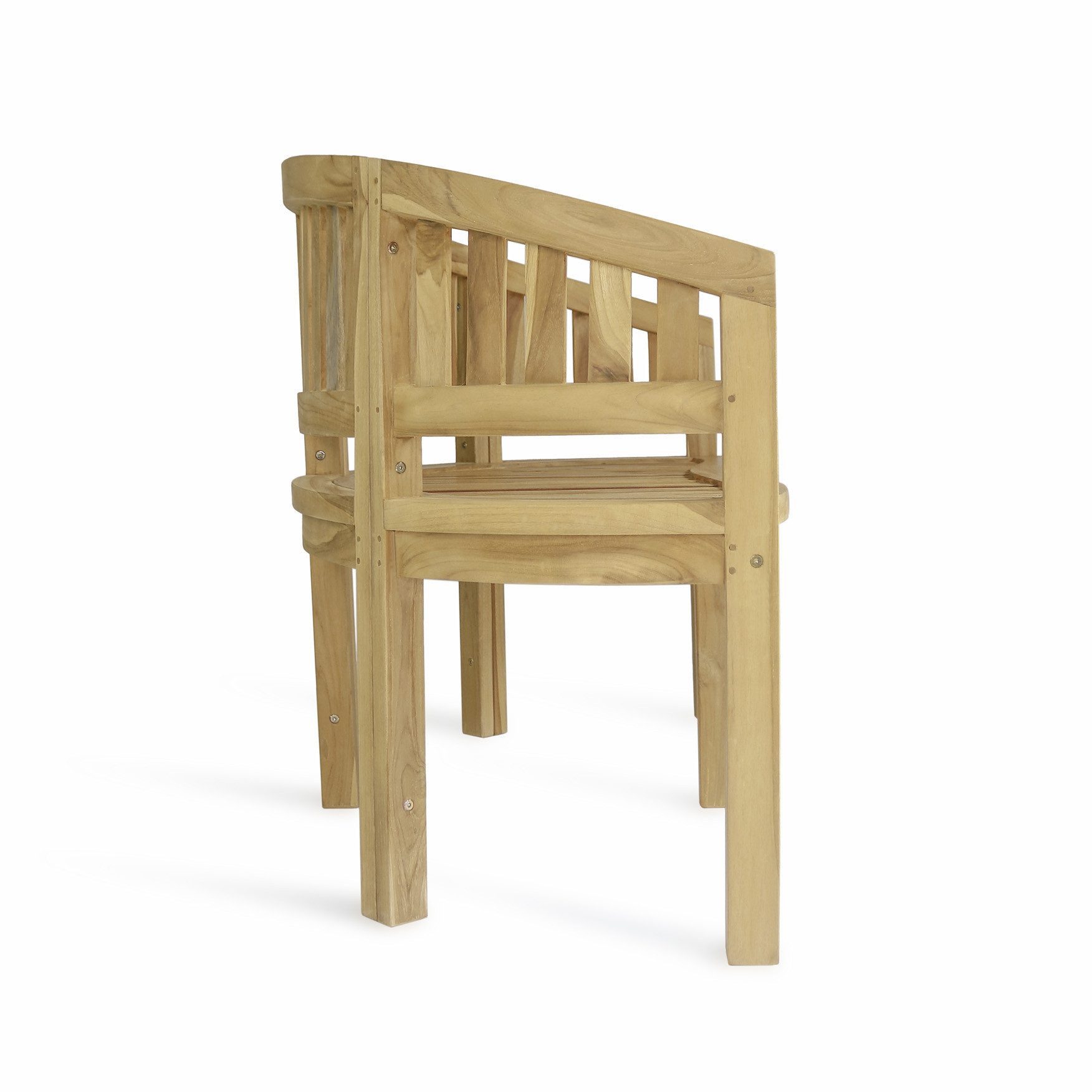 More2Home Gartenbank BANANE, Teakholz, 150 cm