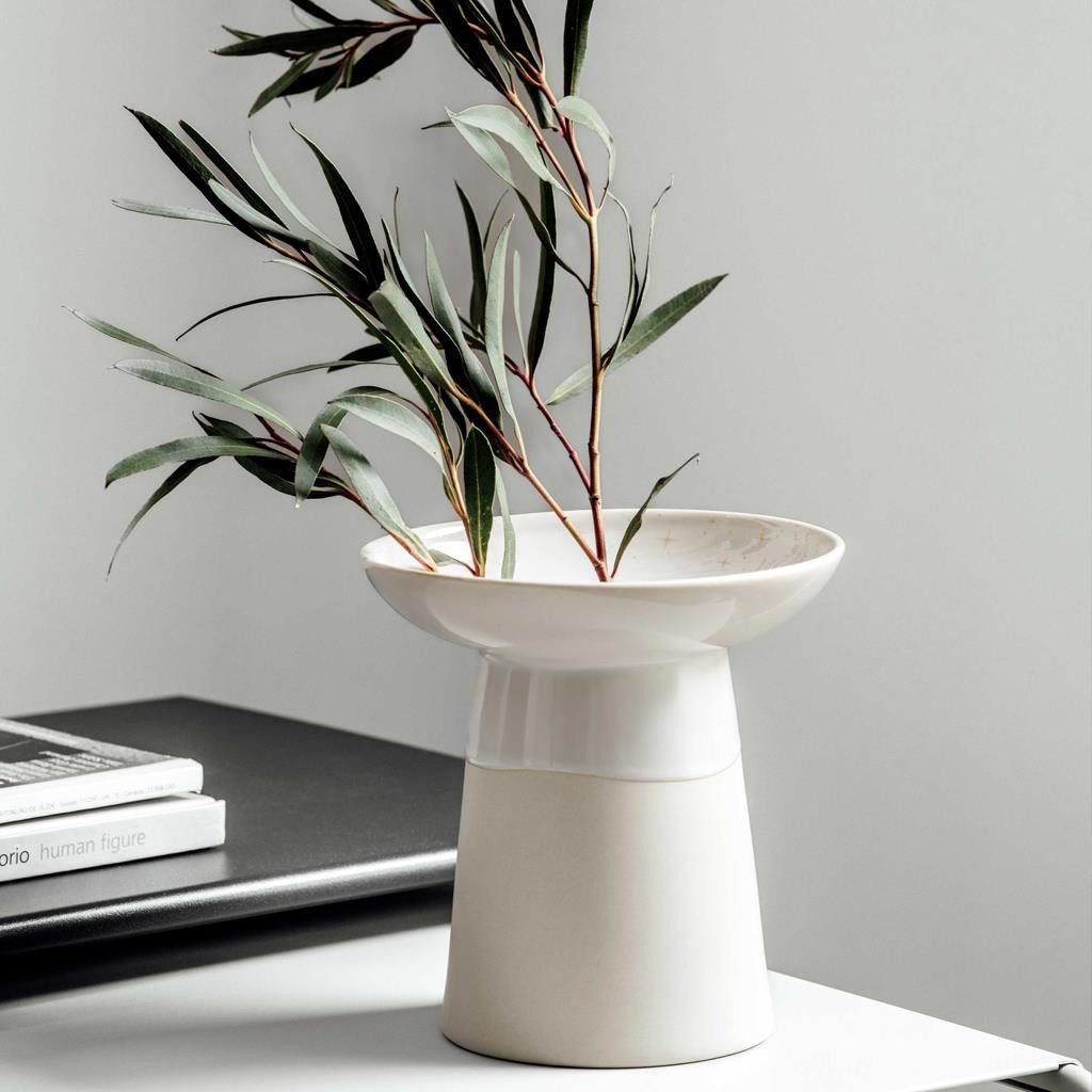 like. by Villeroy & Boch Dekovase Winter Glow Vase 15,1 cm (1x Vase, 1 St)
