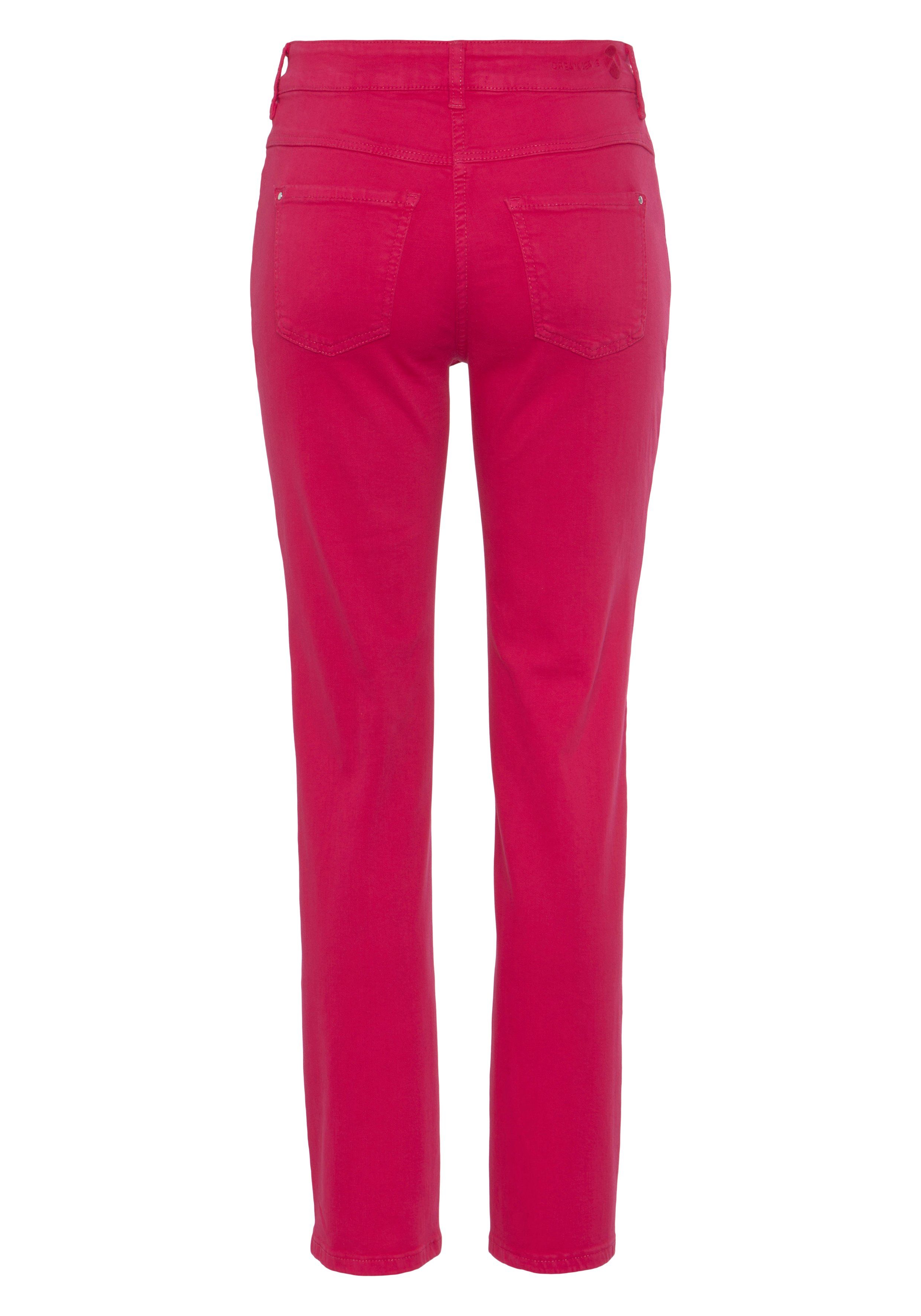 den Stretch-Jeans Dream Stretch mit Sitz pink MAC für pitaya perfekten