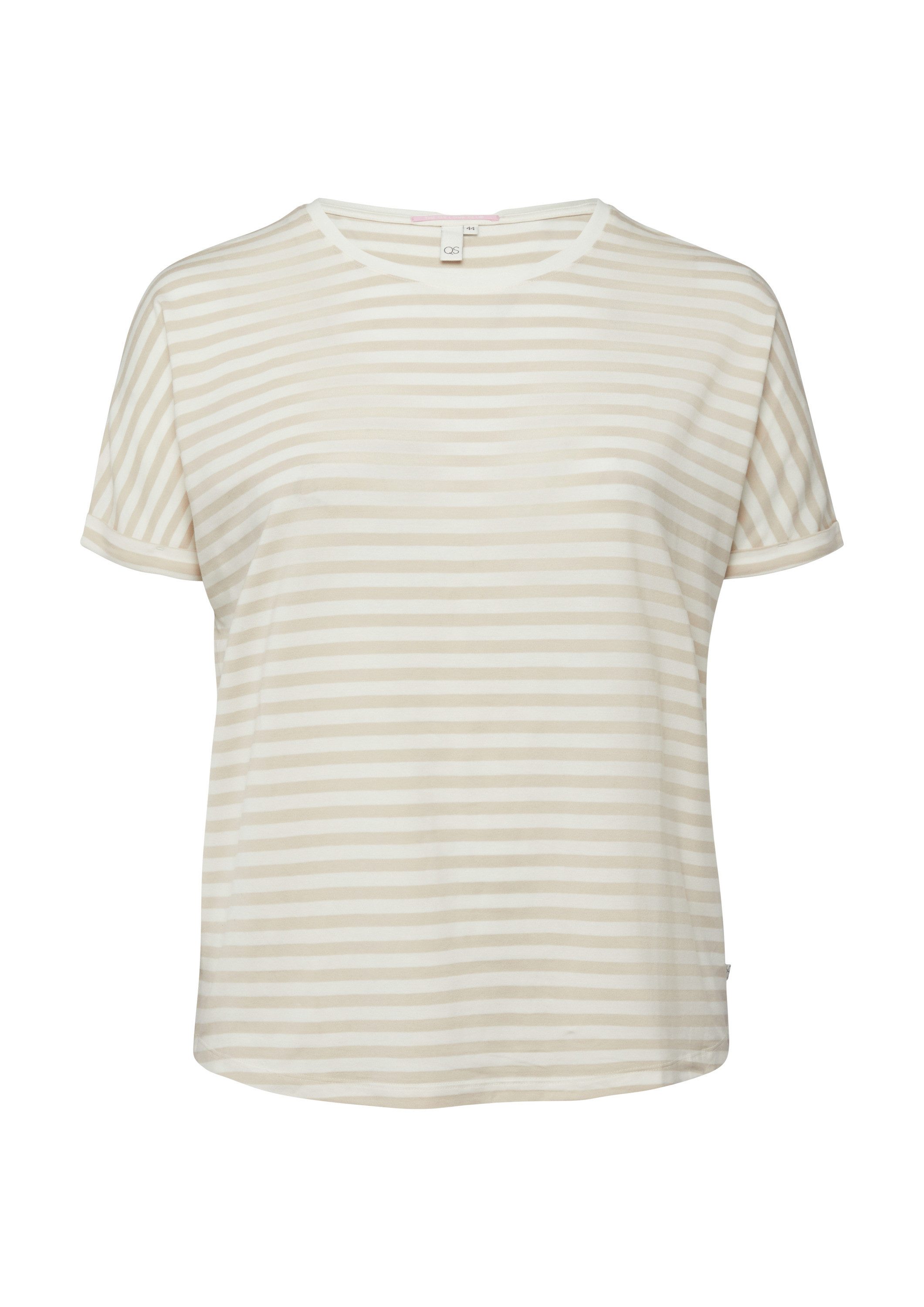 QS Kurzarmshirt T-Shirt T-Shirt mit Fledermausärmeln im Loose Fit günstig online kaufen