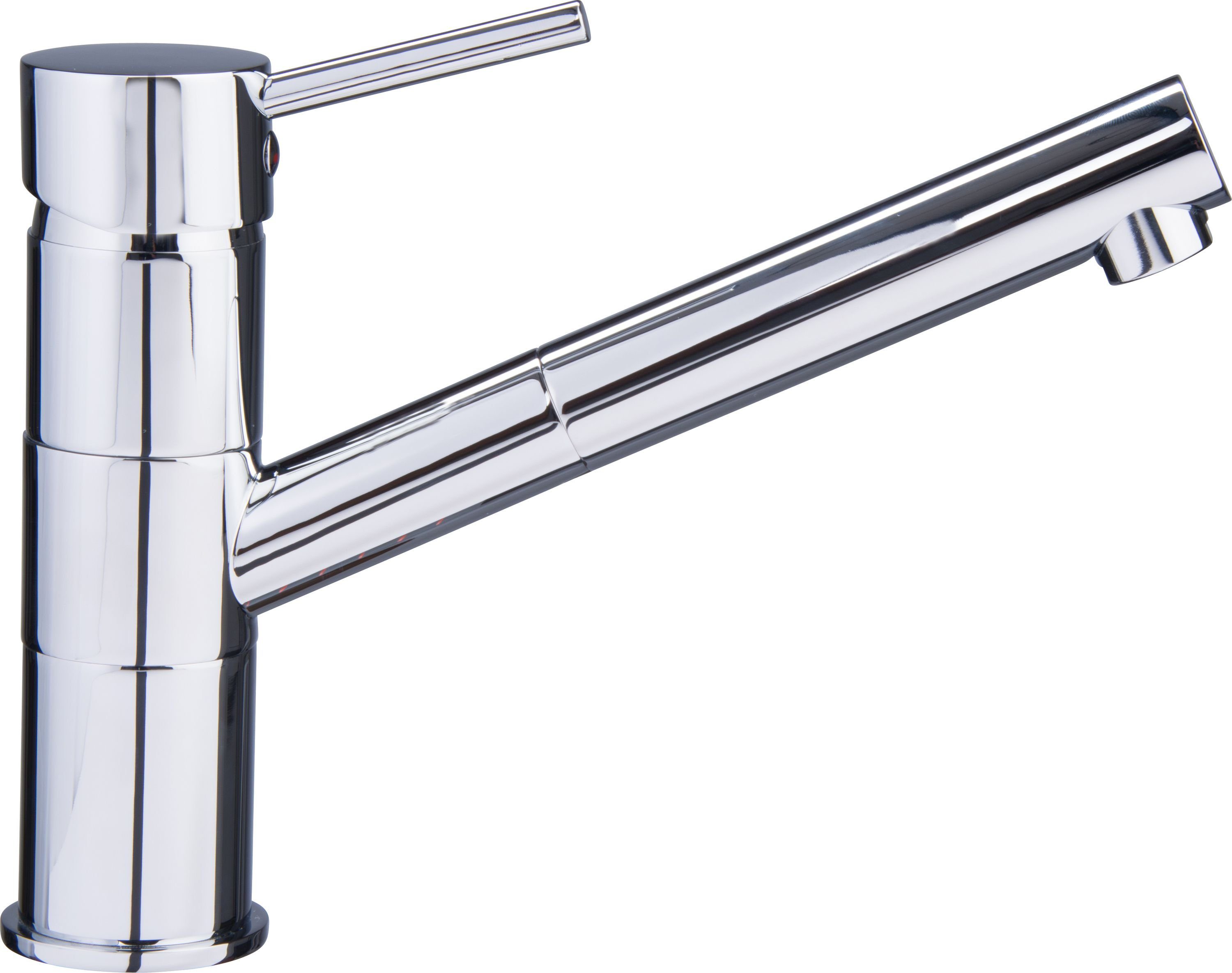 Quellmalz Küchenarmatur VAF Armatur 8861 - Einhebelmischer, Chrom, ausziehbar