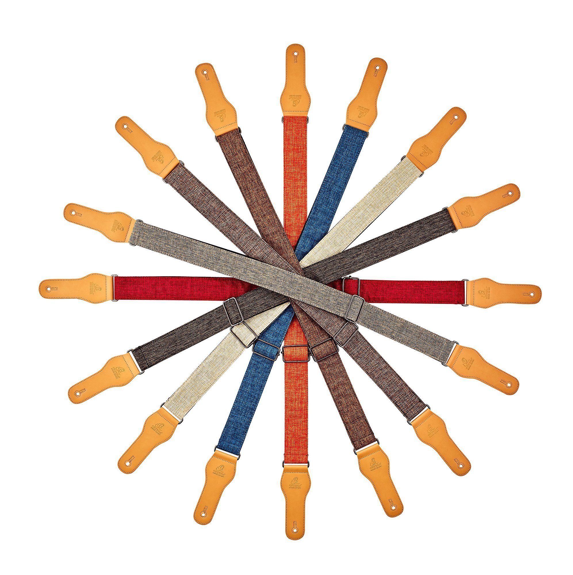 ORTEGA Guitars Gitarrengurt CASUAL SERIES, 100% Baumwolle