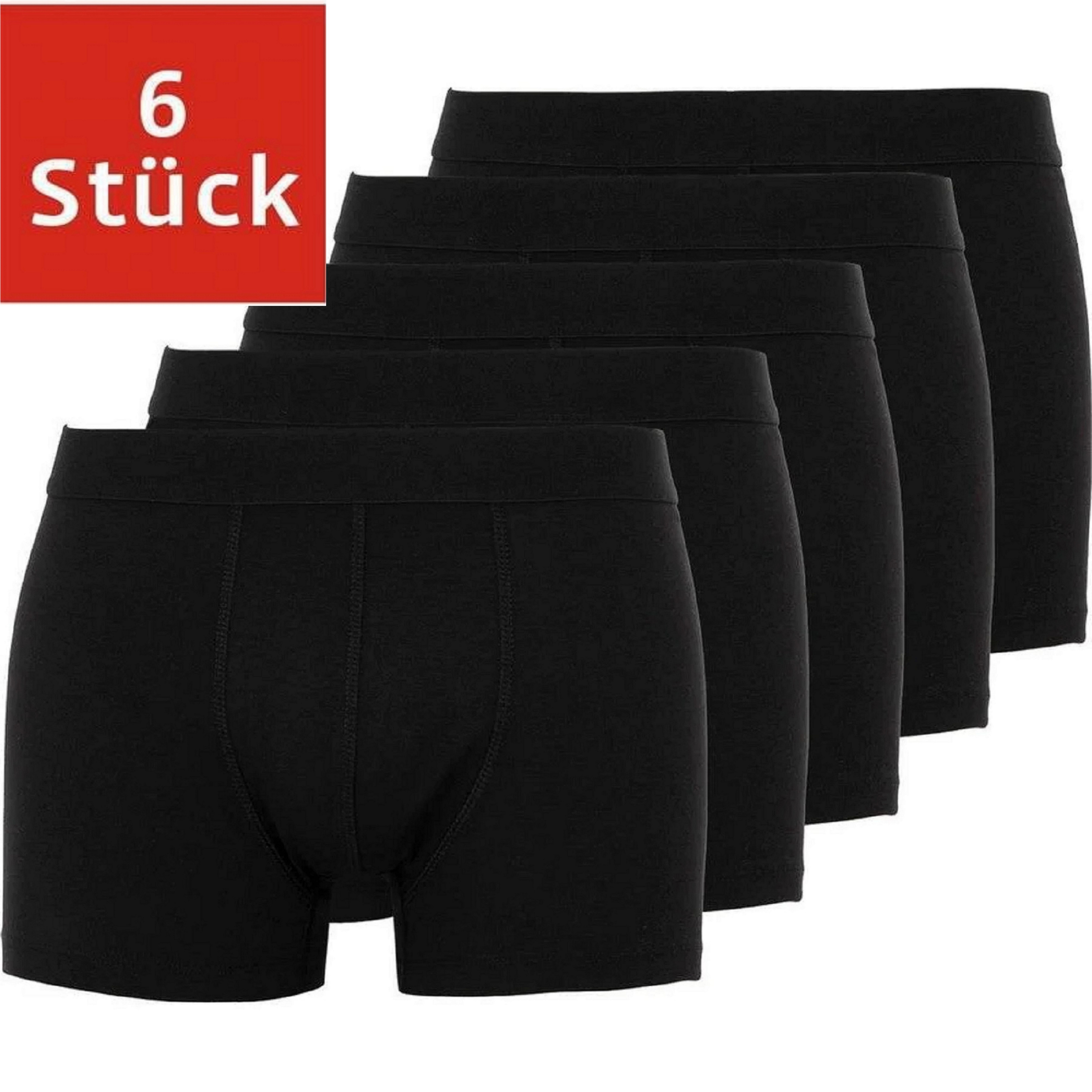 DDOnlineShop Boxershorts Herren (6er Pack) Retroshorts günstig online kaufen