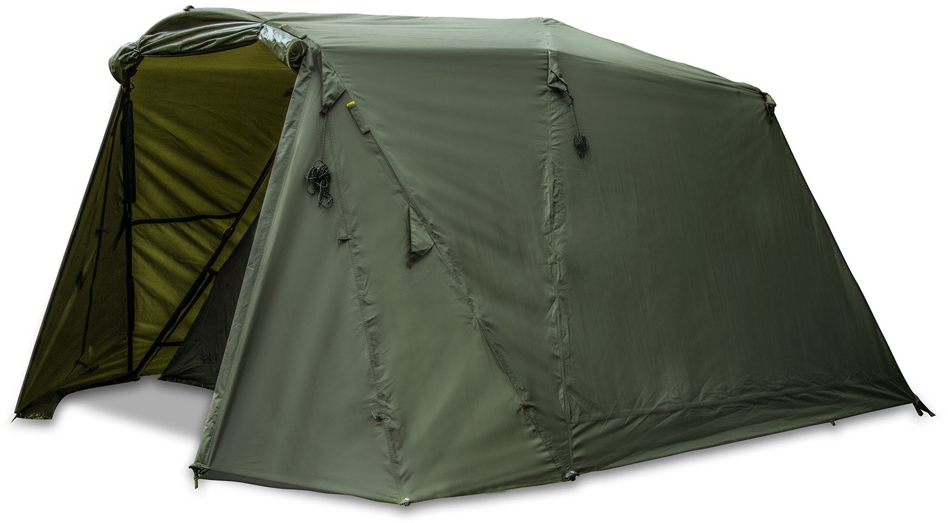 Solar Tackle Angelzelt Solar SP Quick-Shelter green MKII mit Heavy-Duty Groundsheet