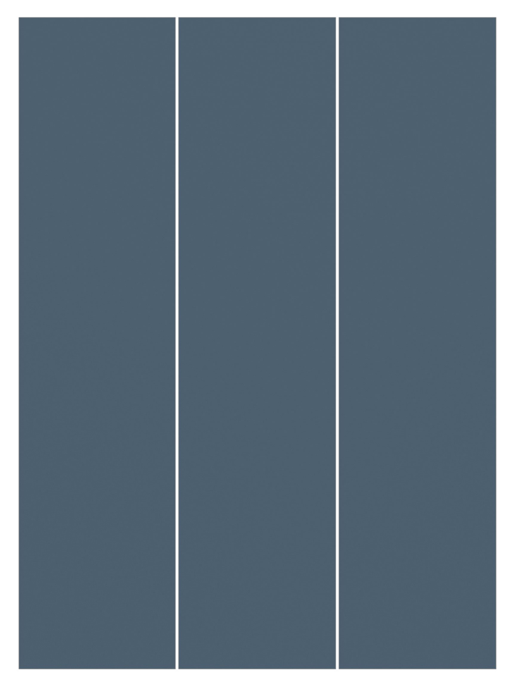 Bilderdepot24 Schiebegardine modern Flächenvorhang blickdicht Schieferblau, günstig online kaufen