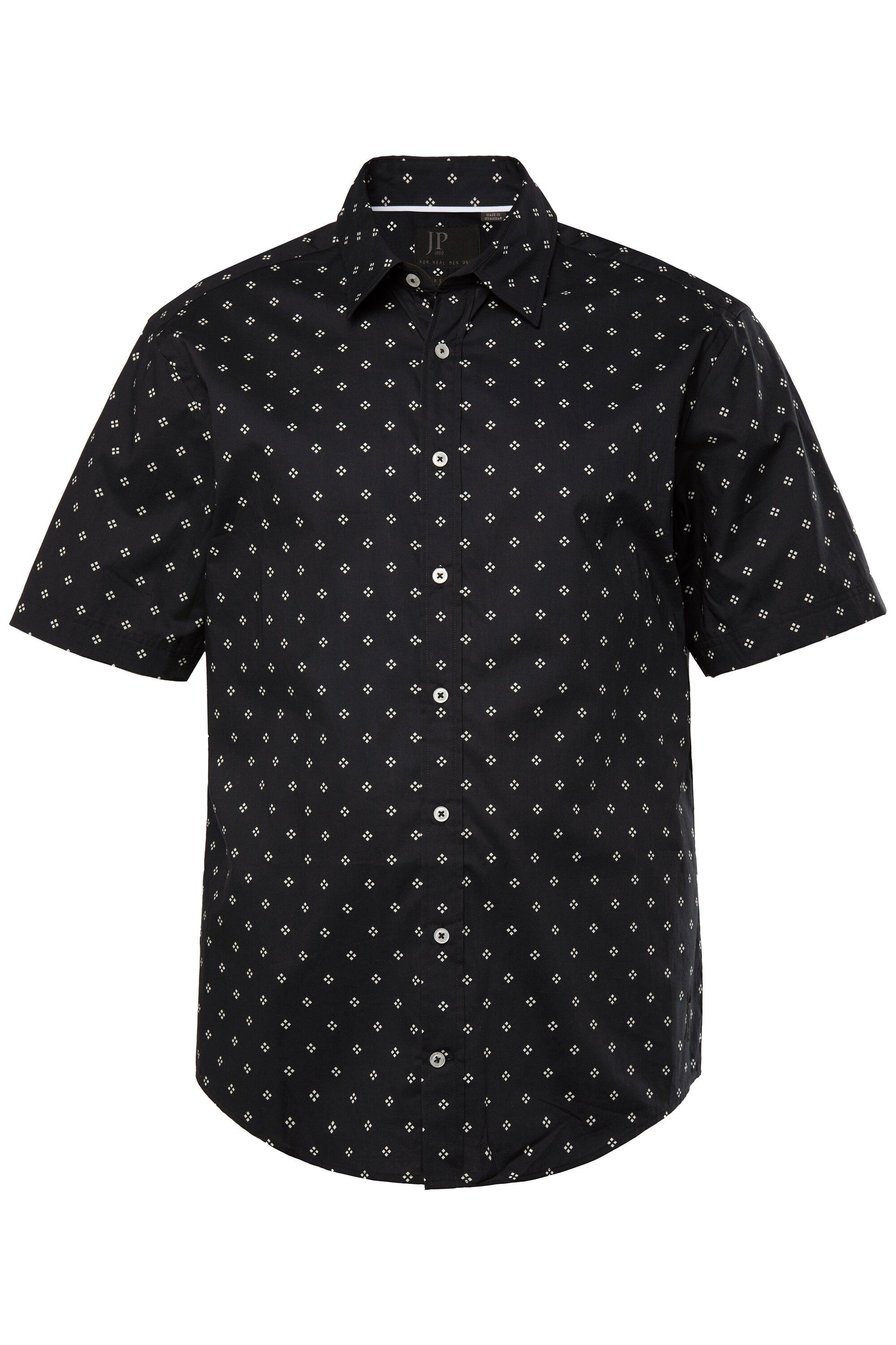 JP1880 Kurzarmhemd JP1880 Hemd Business Halbarm Minimalprint bis 8 XL günstig online kaufen