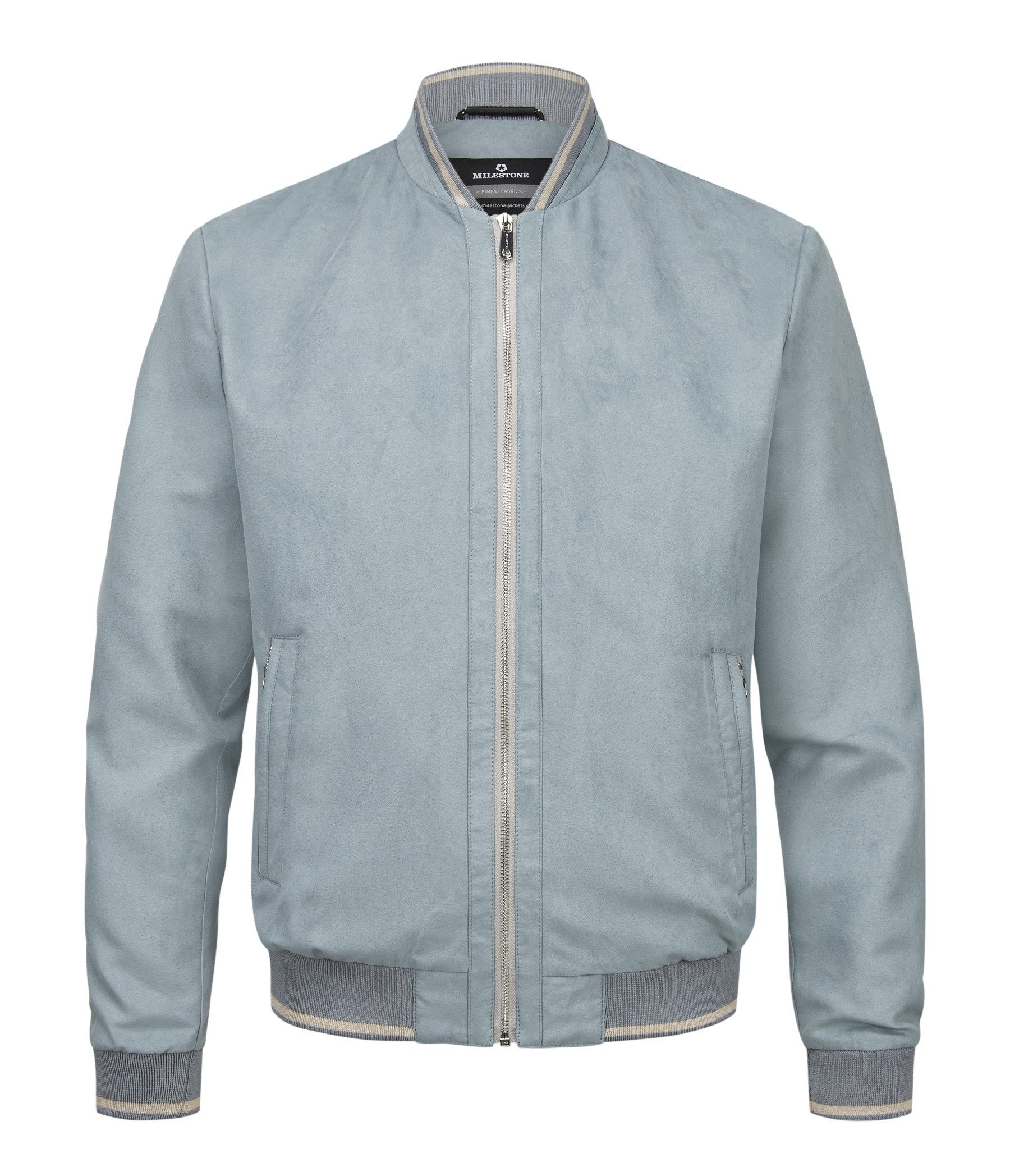 Milestone Blouson MSMichigan in Velours-Optik atmungsaktiv günstig online kaufen