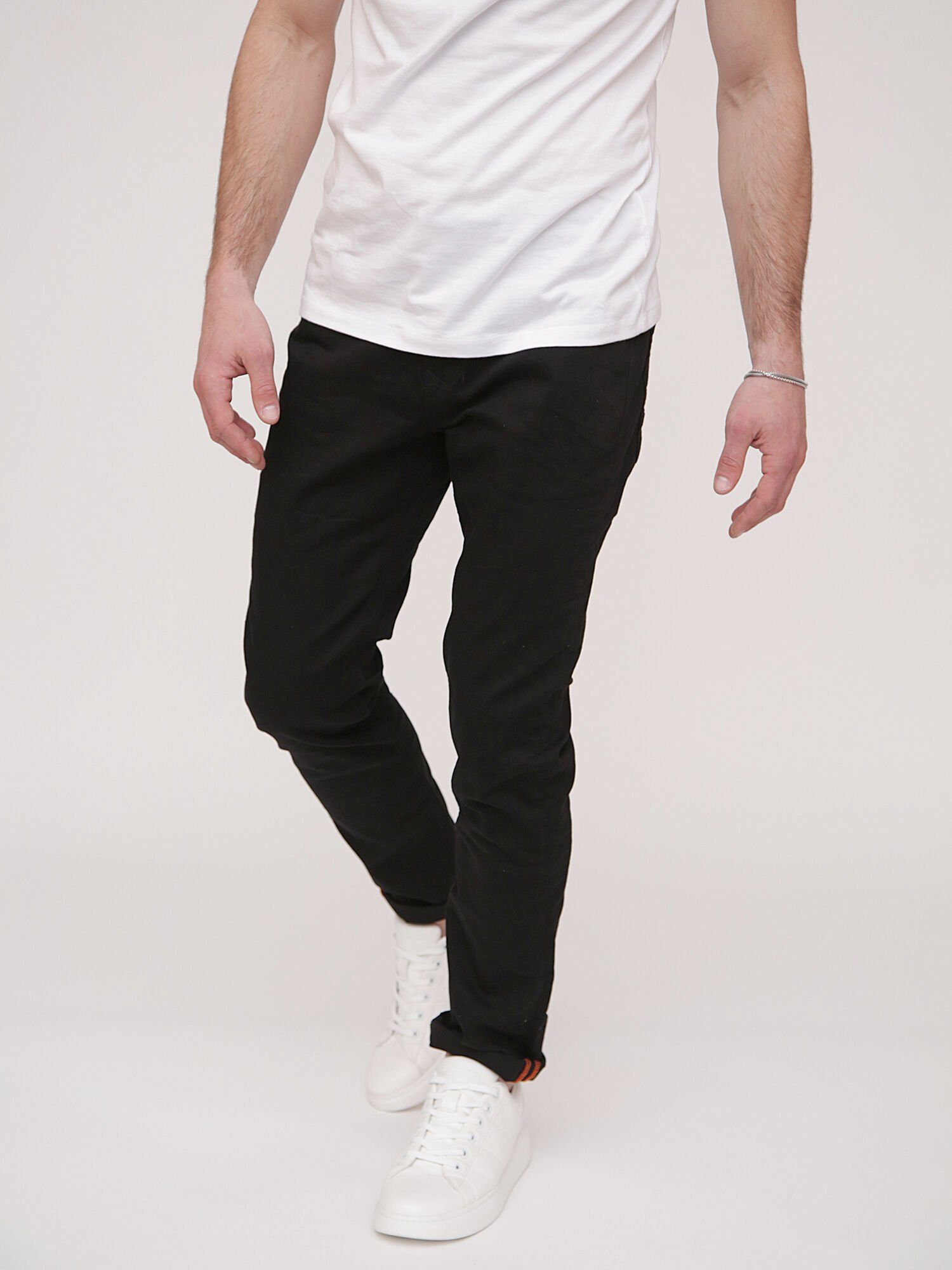 Miracle of Denim Regular-fit-Jeans Cornell im 5-Pocket-Style Black Wash