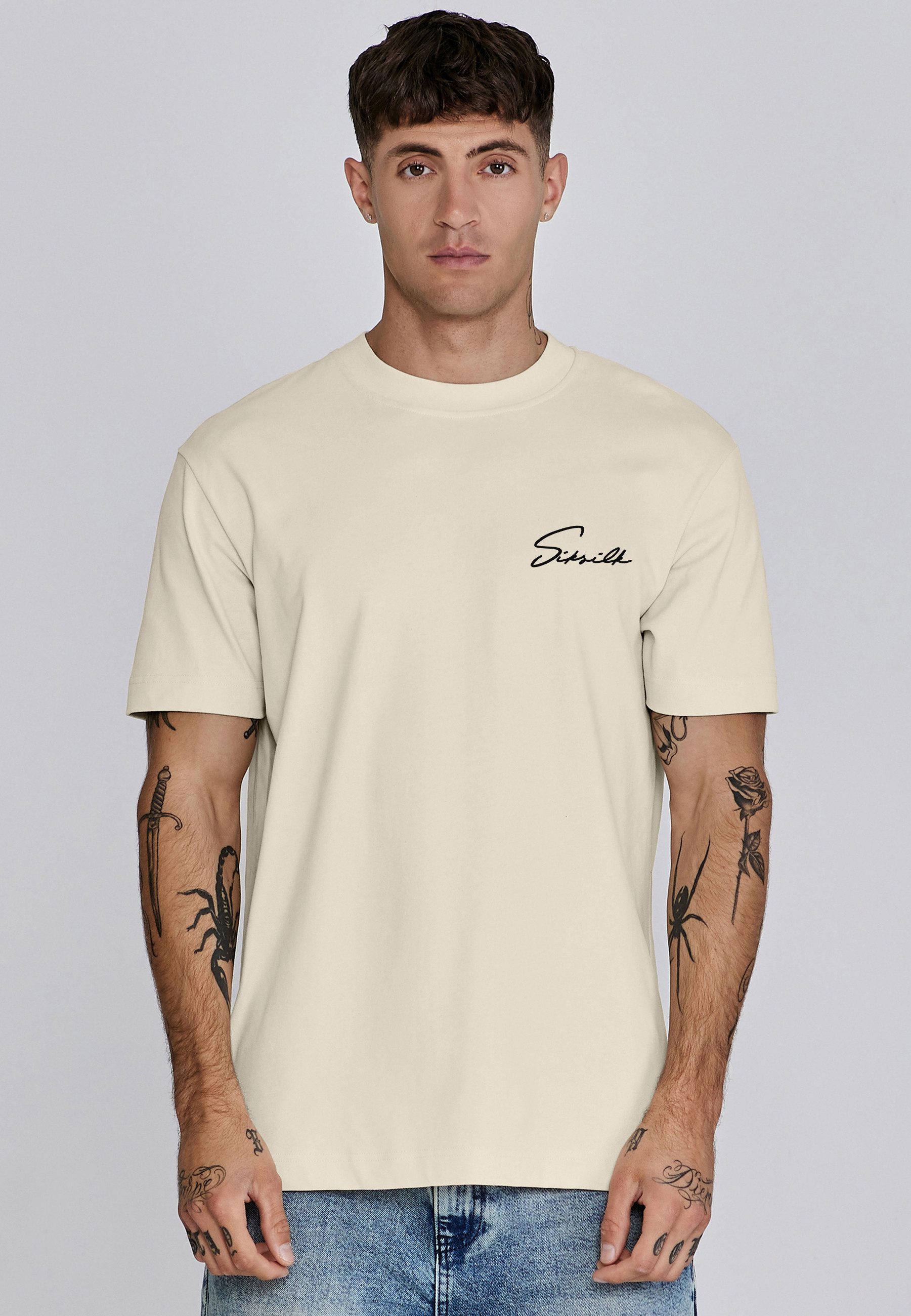 T-Shirt SikSilk Herren Signature T-Shirt