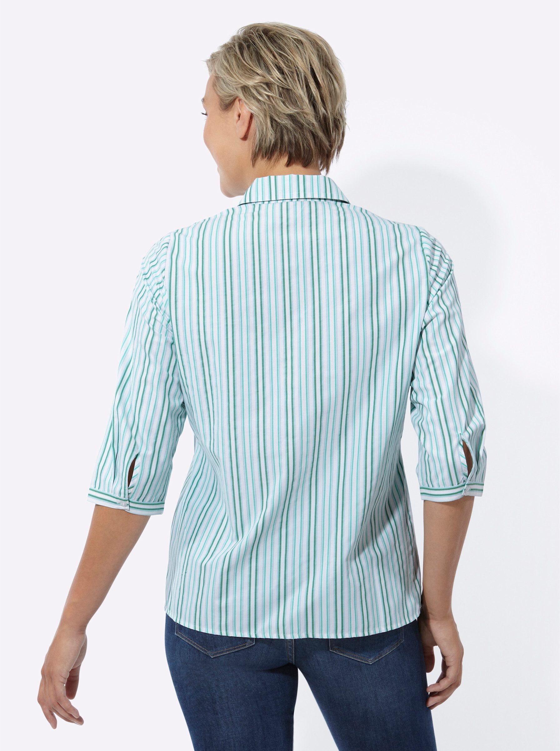 Witt Klassische Bluse Gestreifte Bluse günstig online kaufen