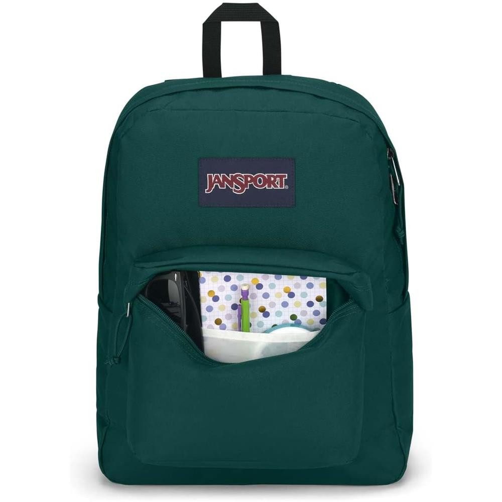 Jansport Tagesrucksack SuperBreak Plus Rucksack 26 L mit Laptopfach (Rucksack), 15-Zoll-Laptopfach, Flaschentasche, Organizer, gepolstert